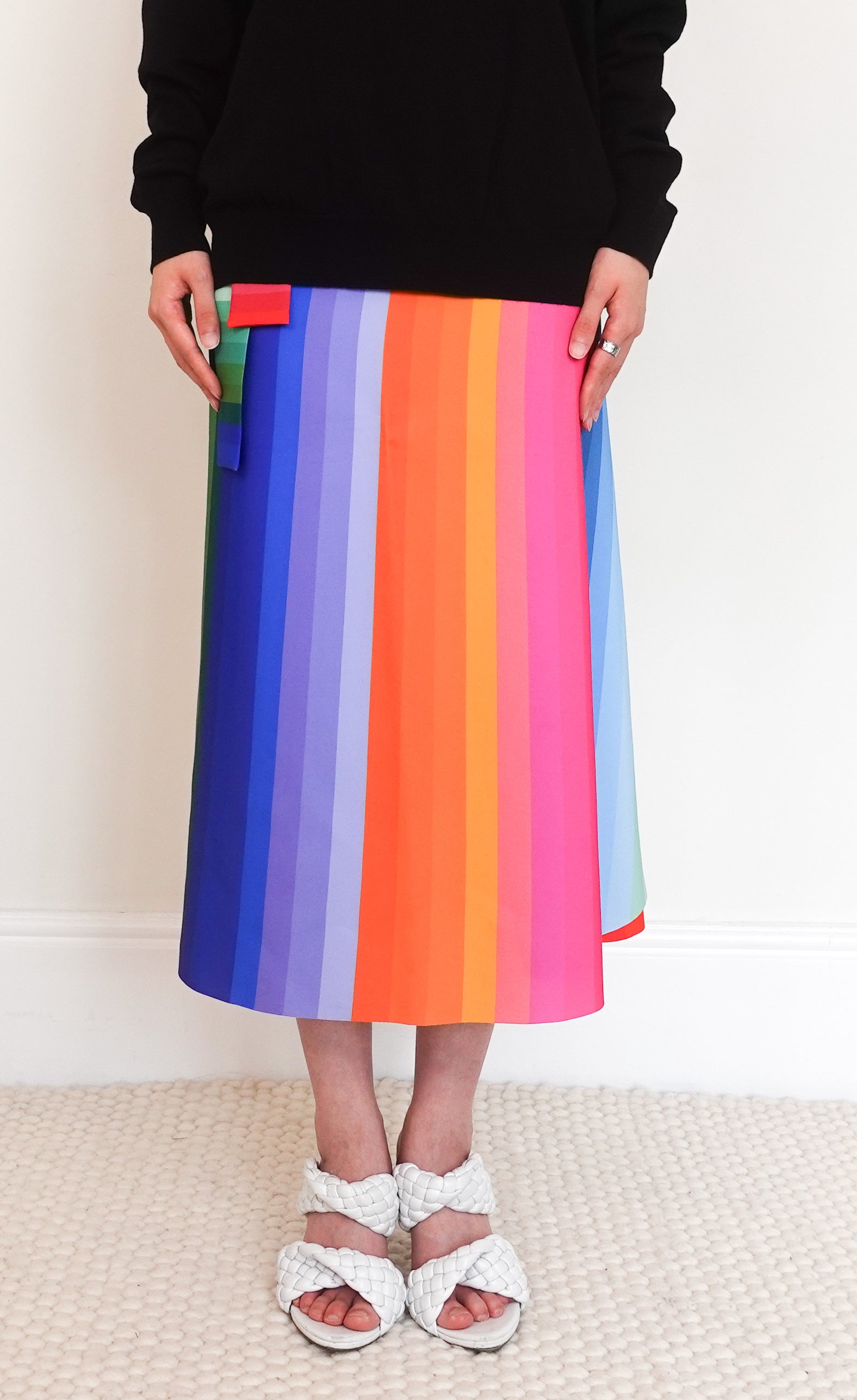 Chroma midi skirt RRP £355