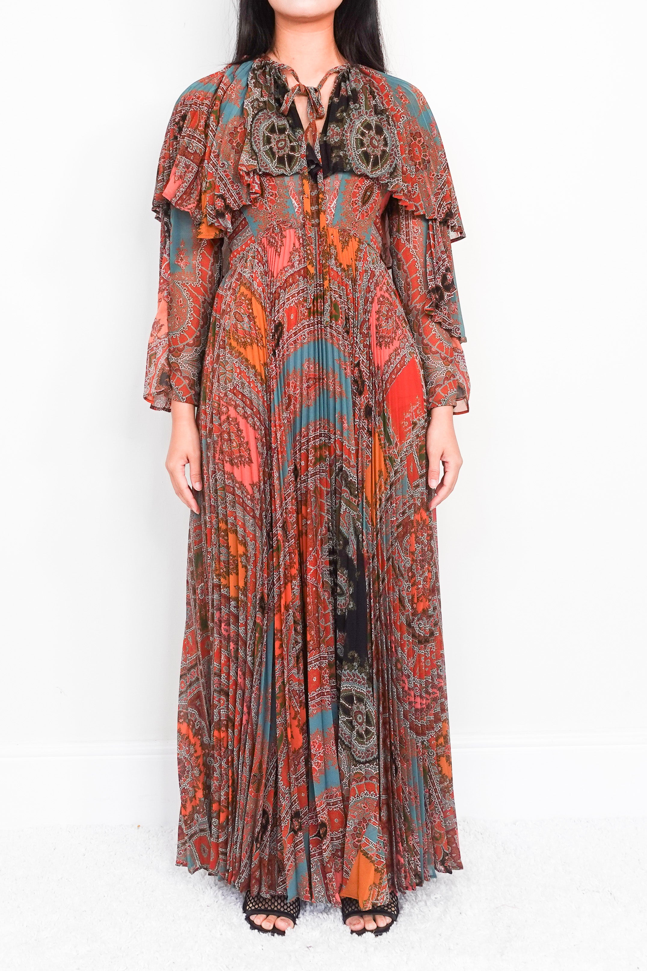 Patterned maxi dress RRP £2,000