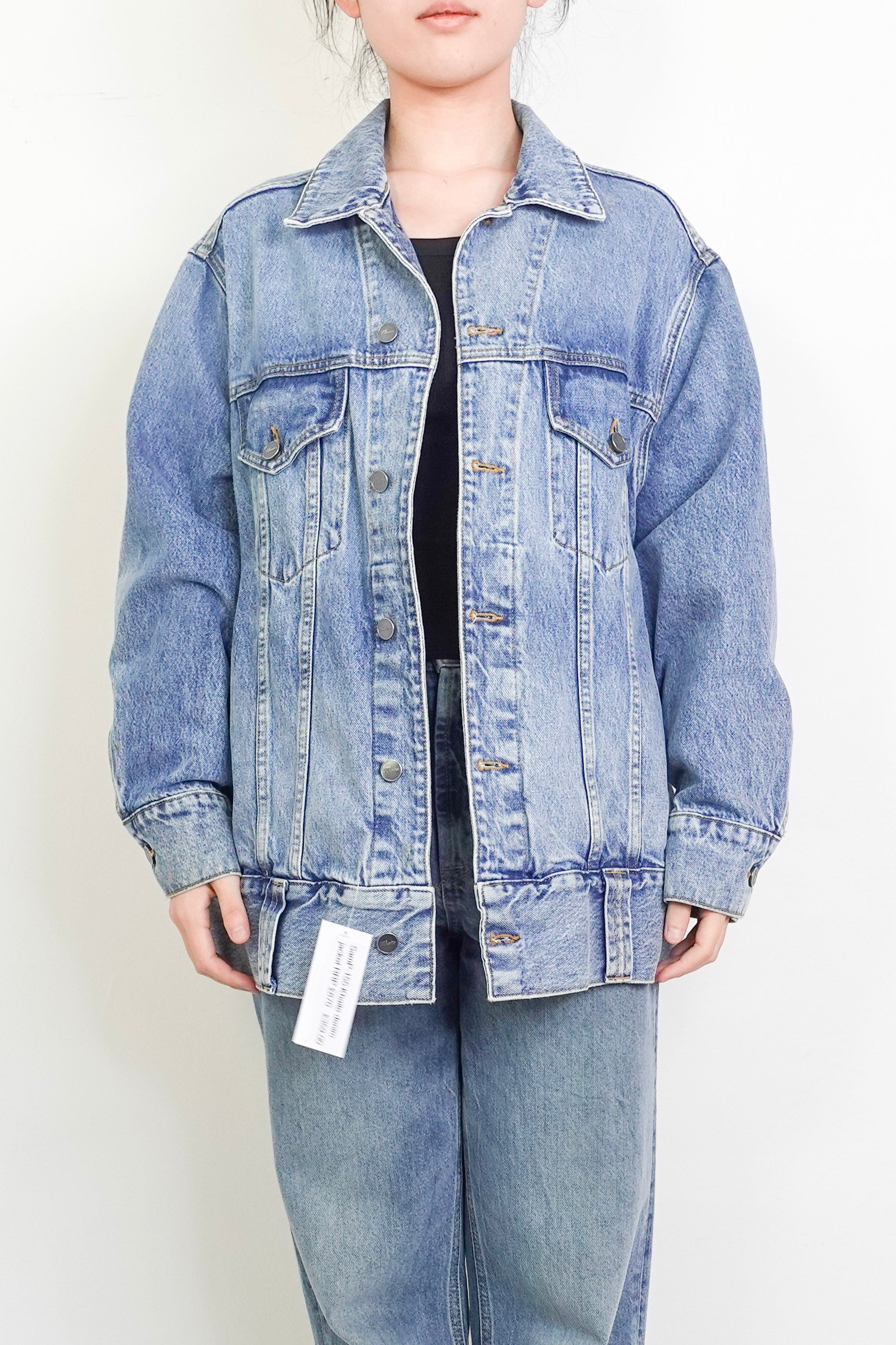 Khaite Grizzo cotton denim jacket RRP £950