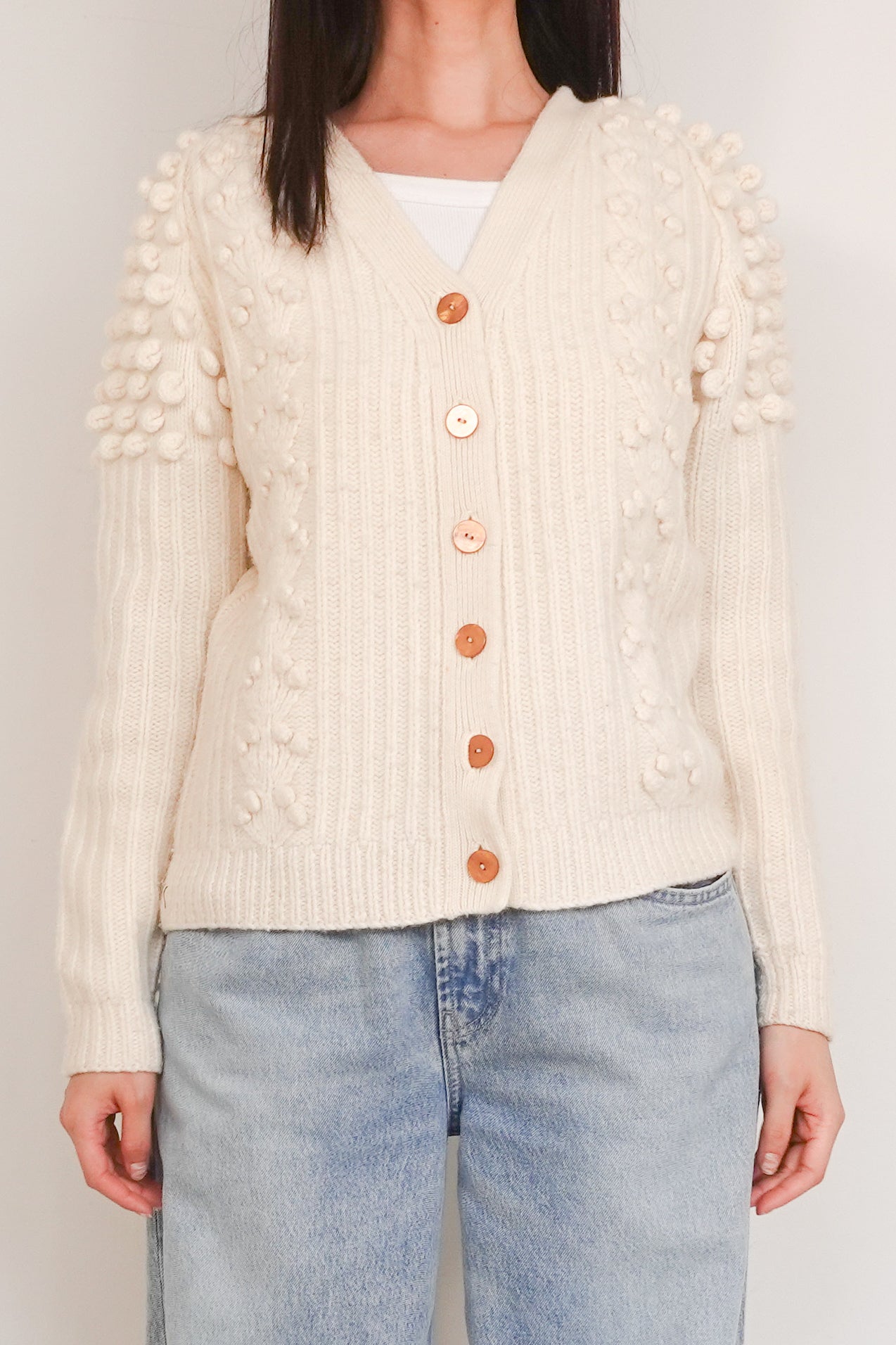 Bobble cardigan RRP £250