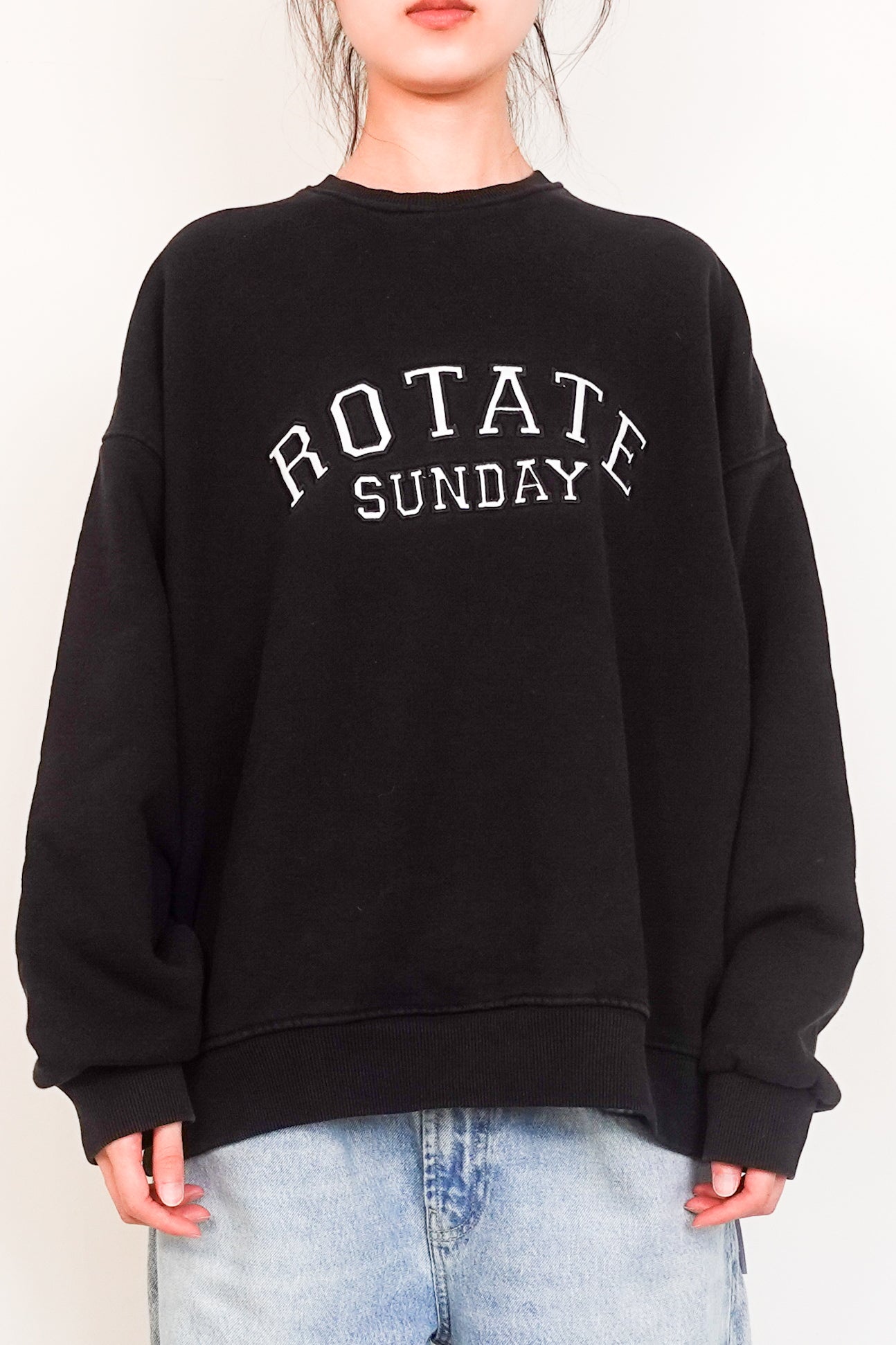 Black sweatshirt RRP £125