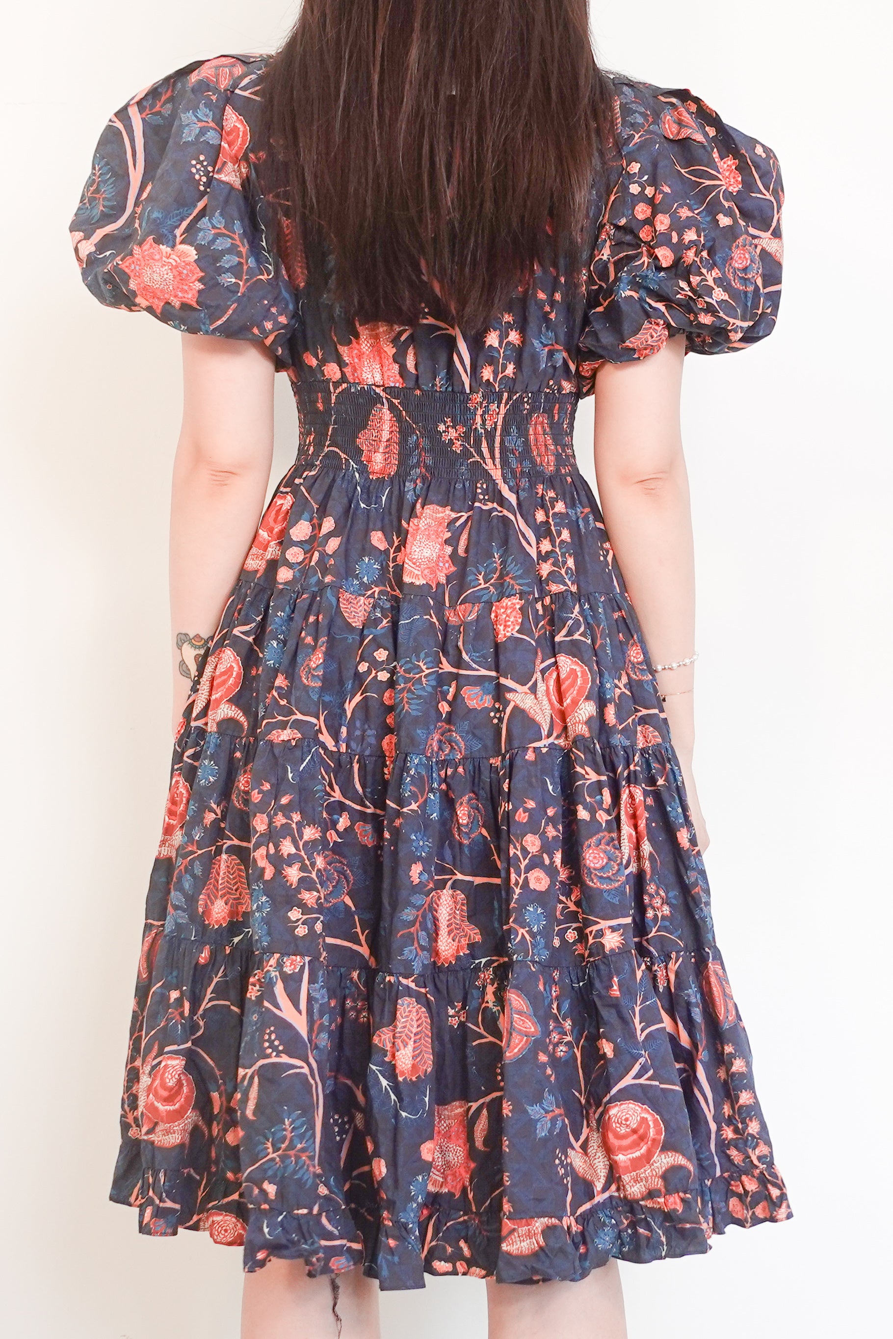 Floral midi dress