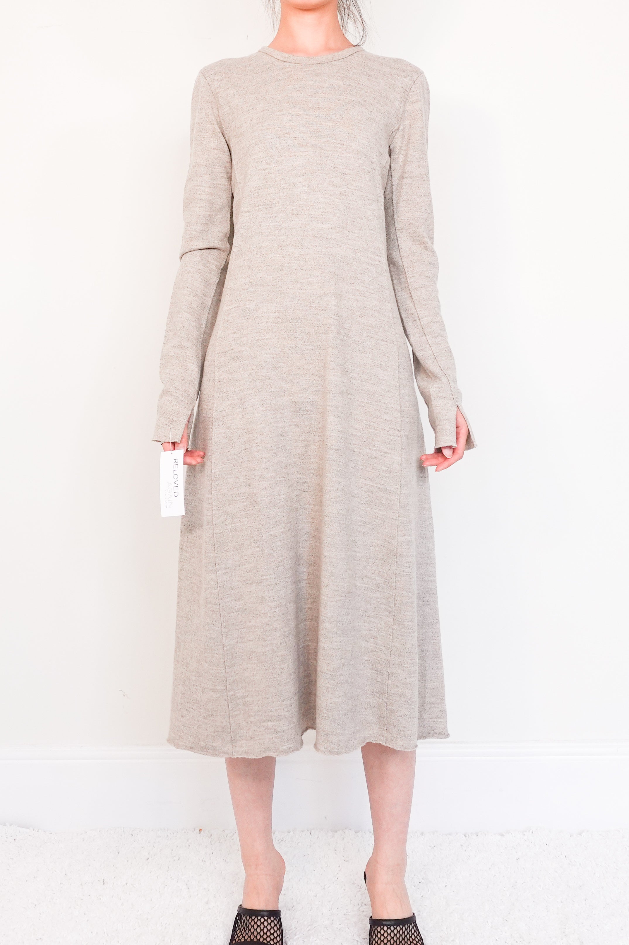 Wool Beige jumper dress RRP £150