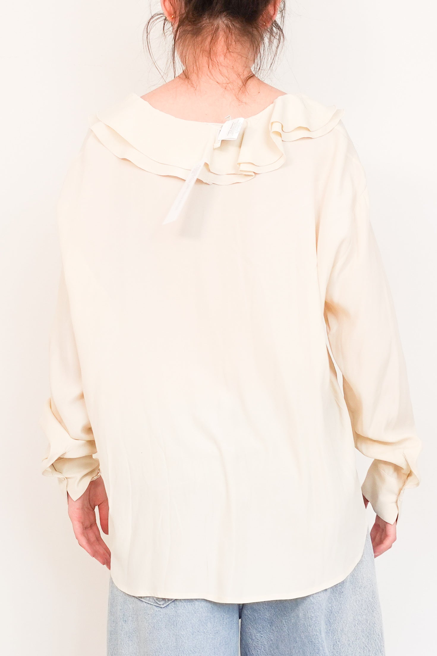 Silk blend blouse RRP £150