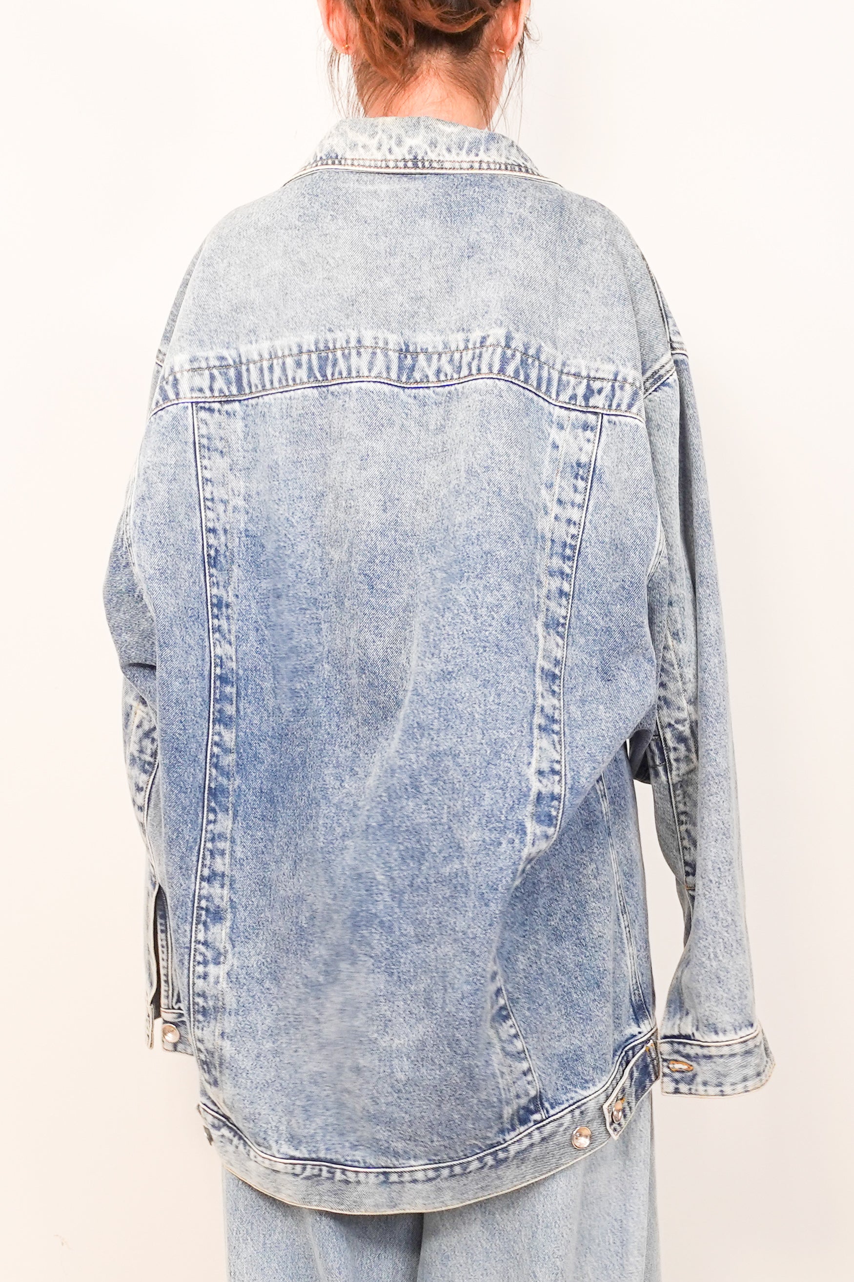 Oversized denim jacket RRP £900