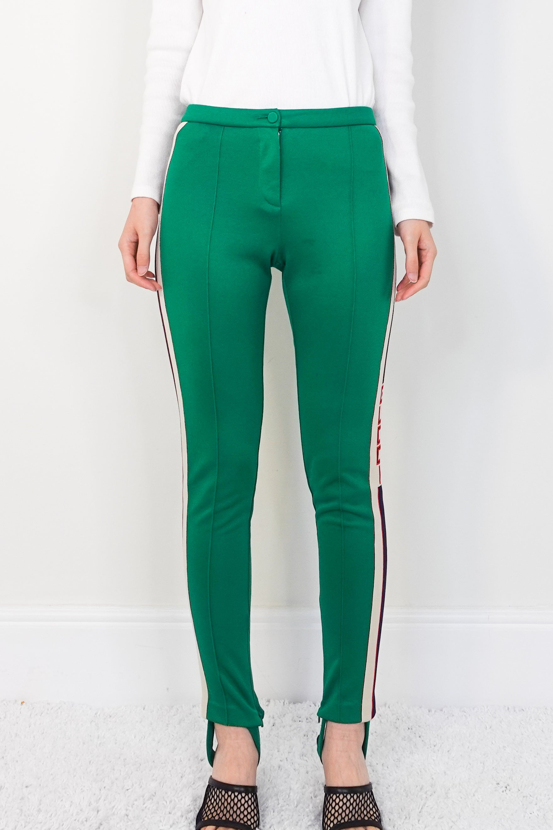 Green ski pants RRP £600