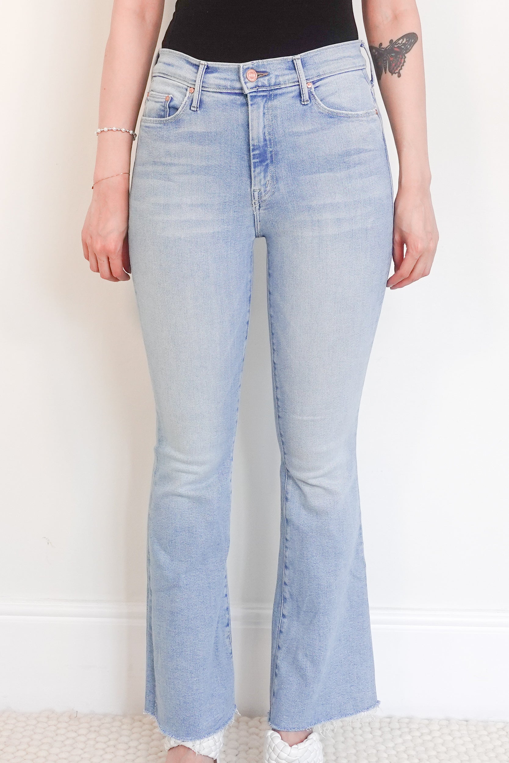 Flared jeans