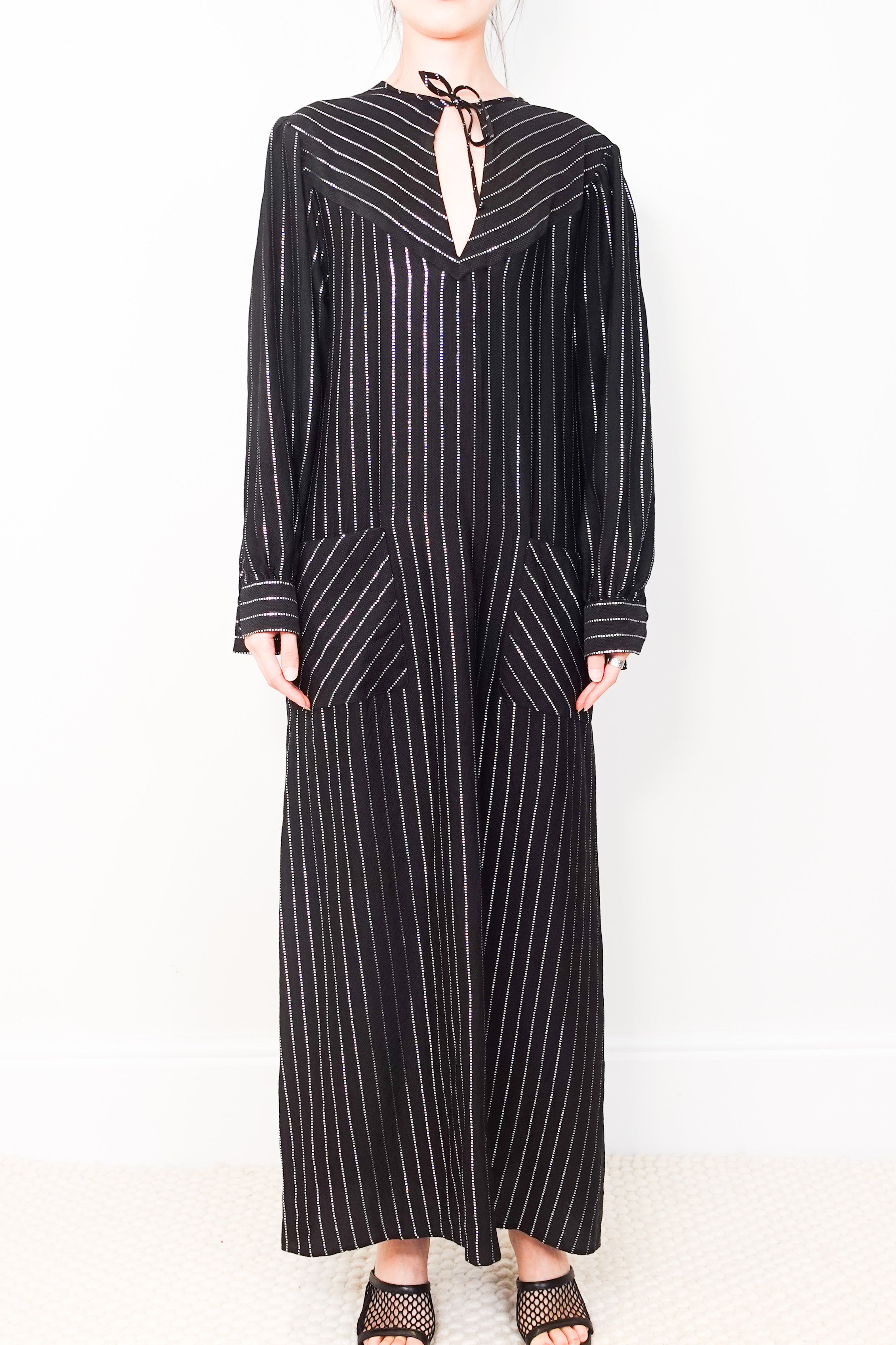 Maxi striped dress RRP £1200