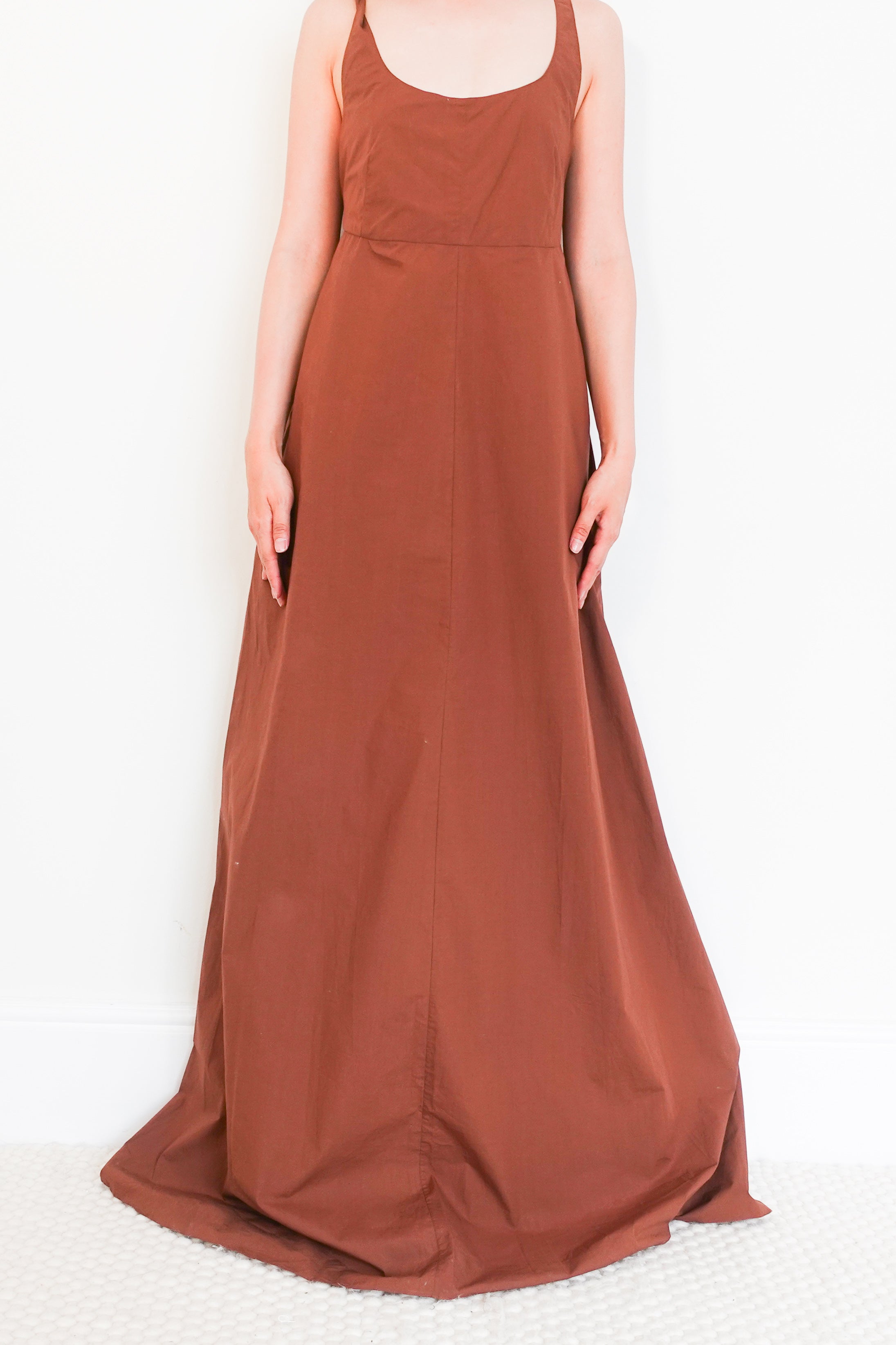 maxi dress in cotton RRP £500