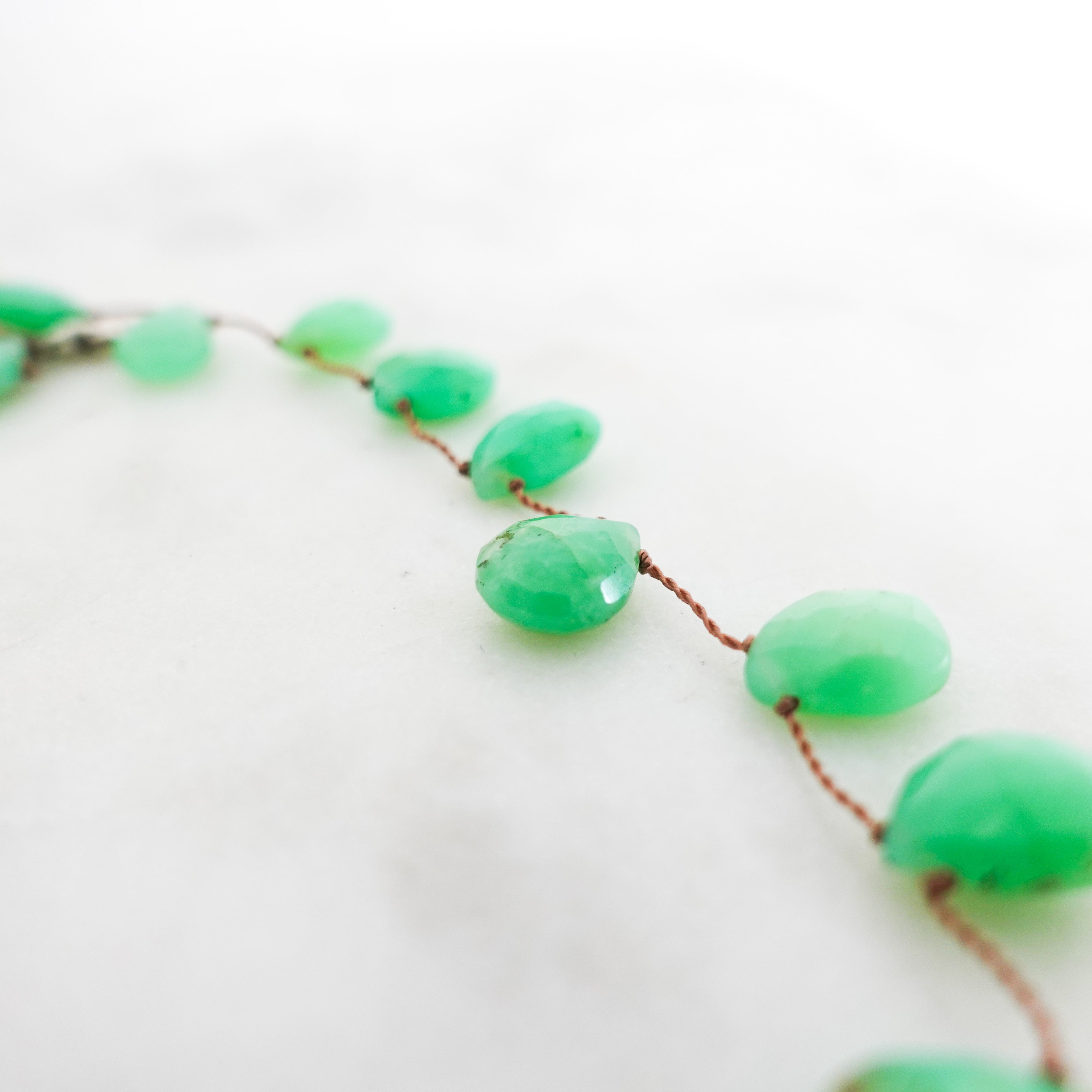 Green agate neck LO RRP £500