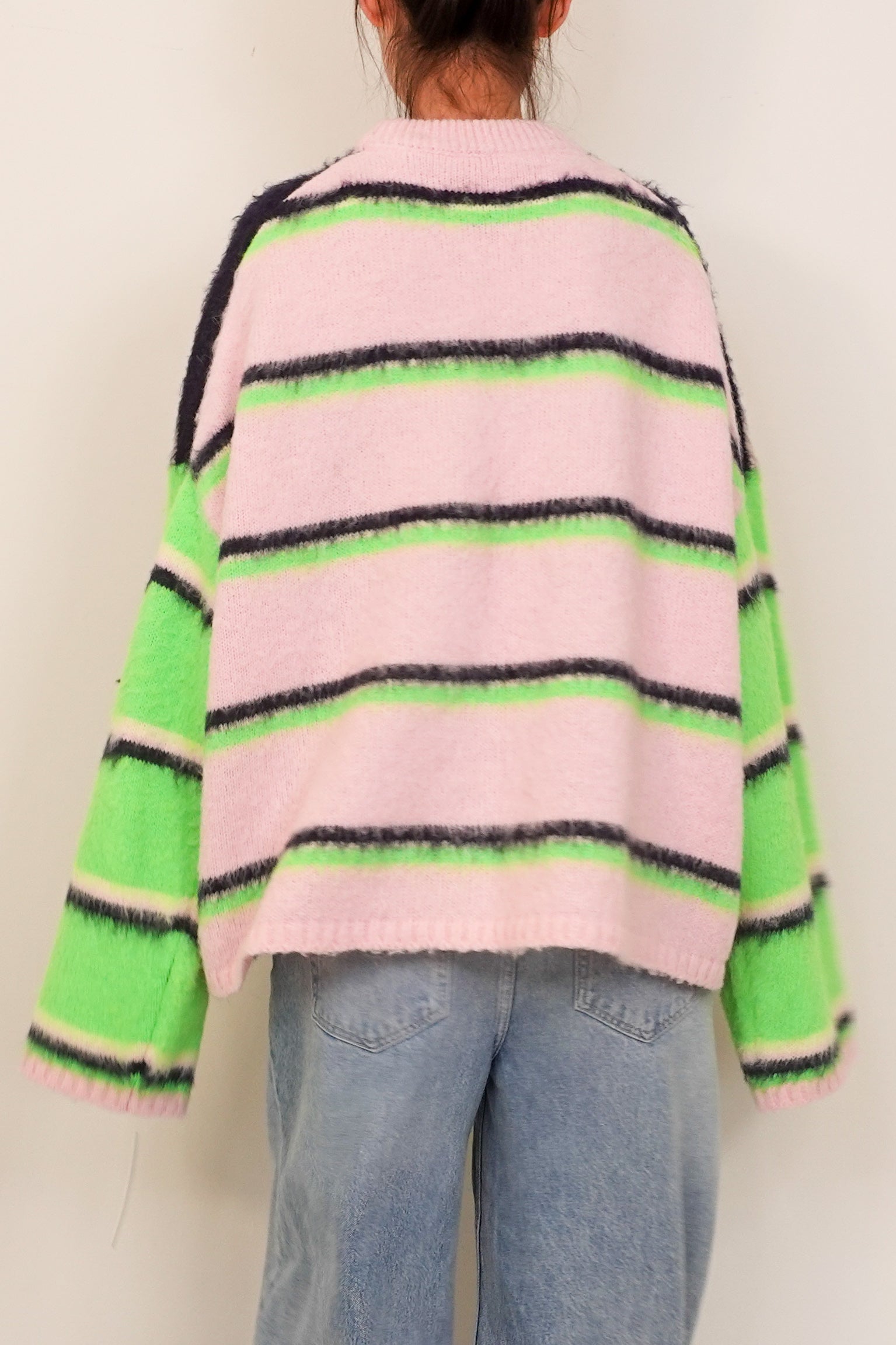 Stiped mohair sweater RRP £250