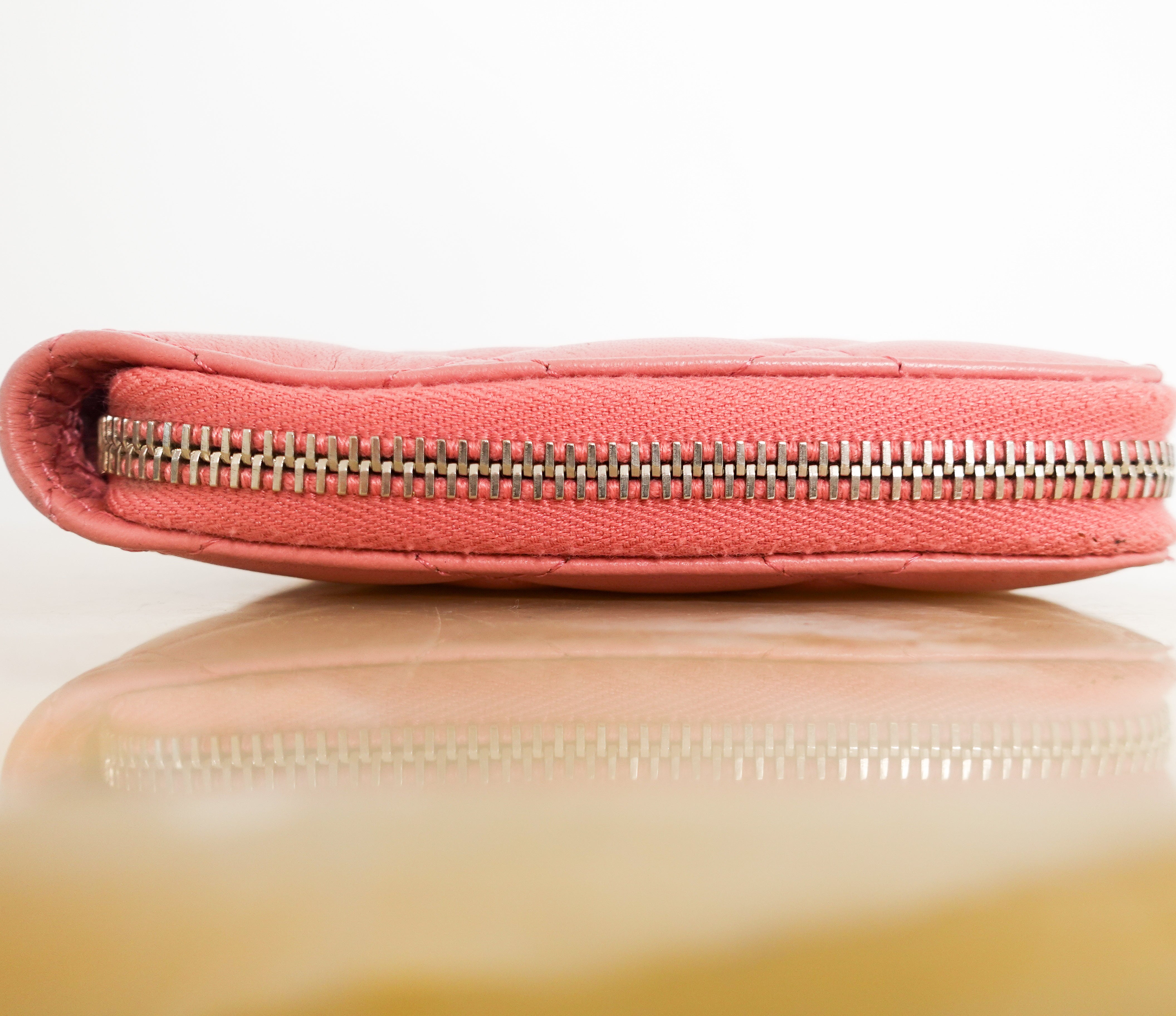 Pink zip around wallet RRP £1200