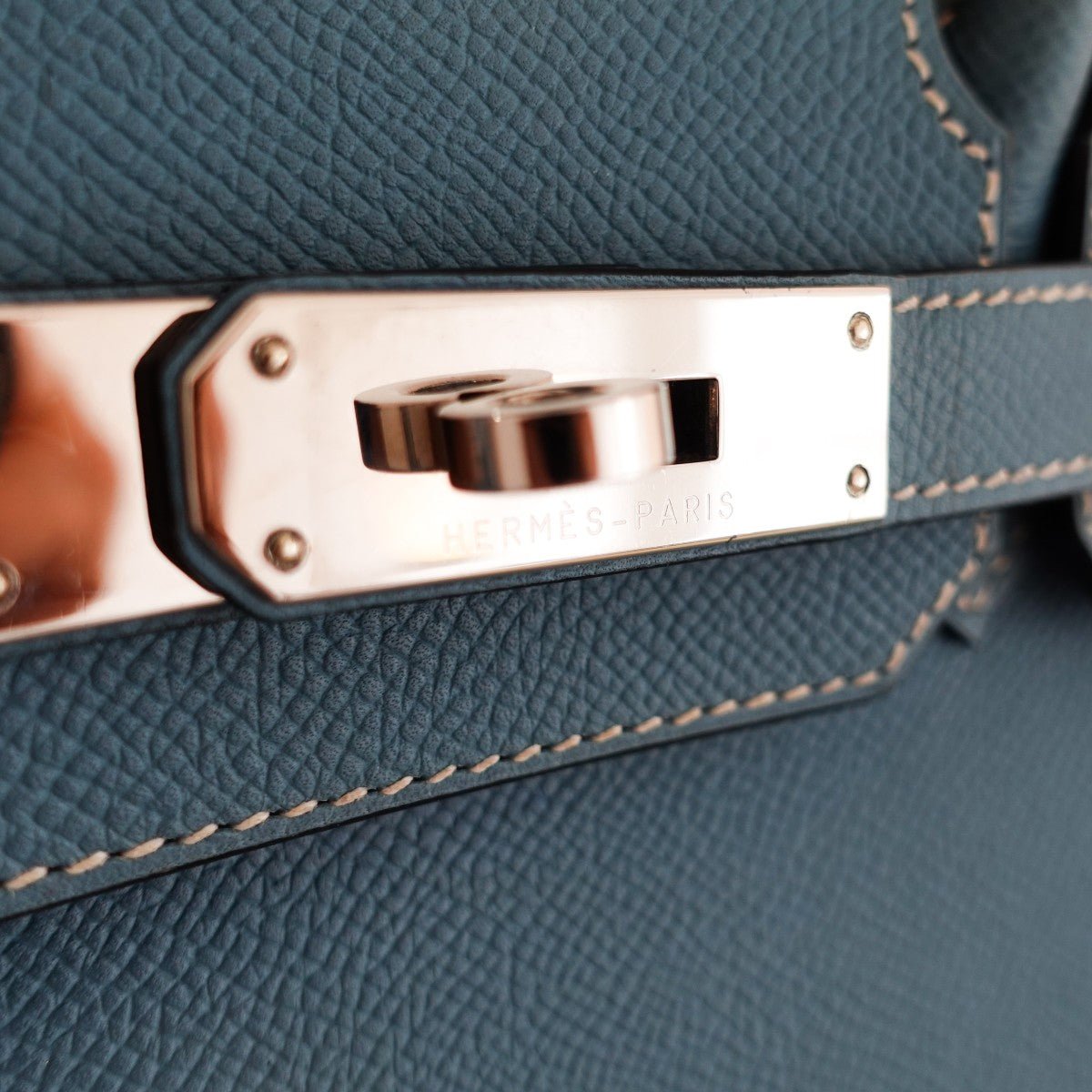 Birkin 30 in Blue Jean Epsom Leather - Reloved Again