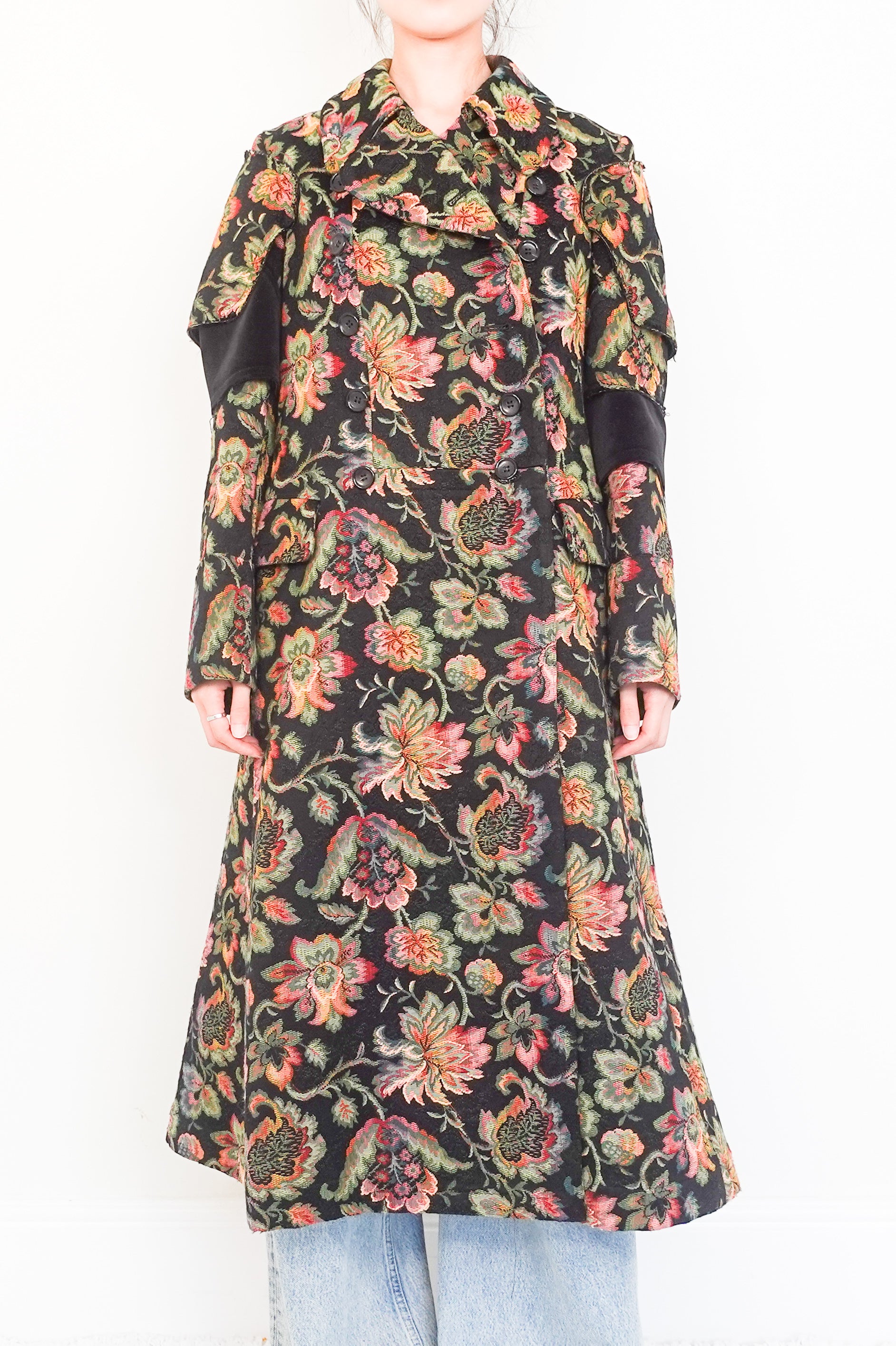 tapestry runway coat RRP £2000