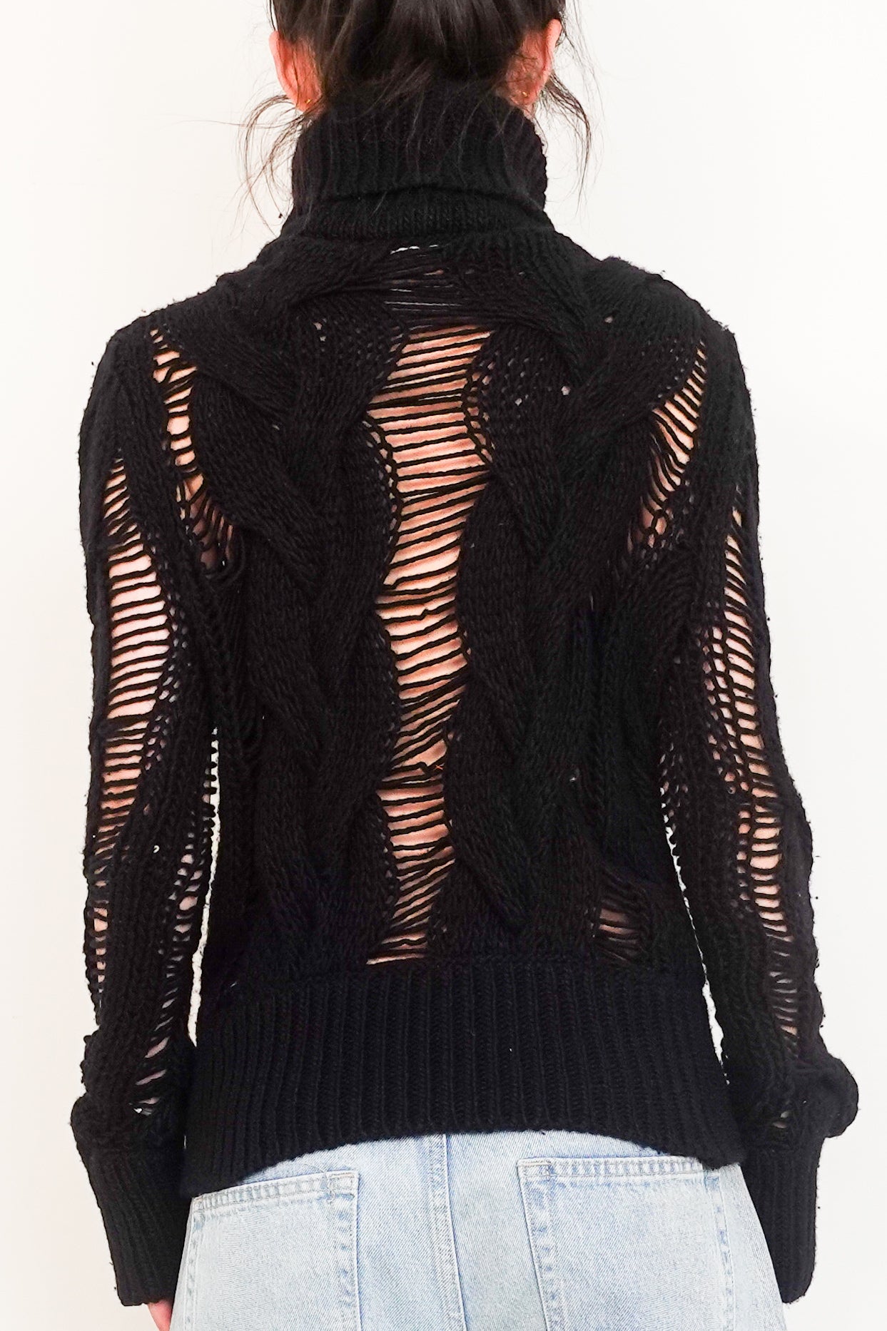 Black vintage jumper