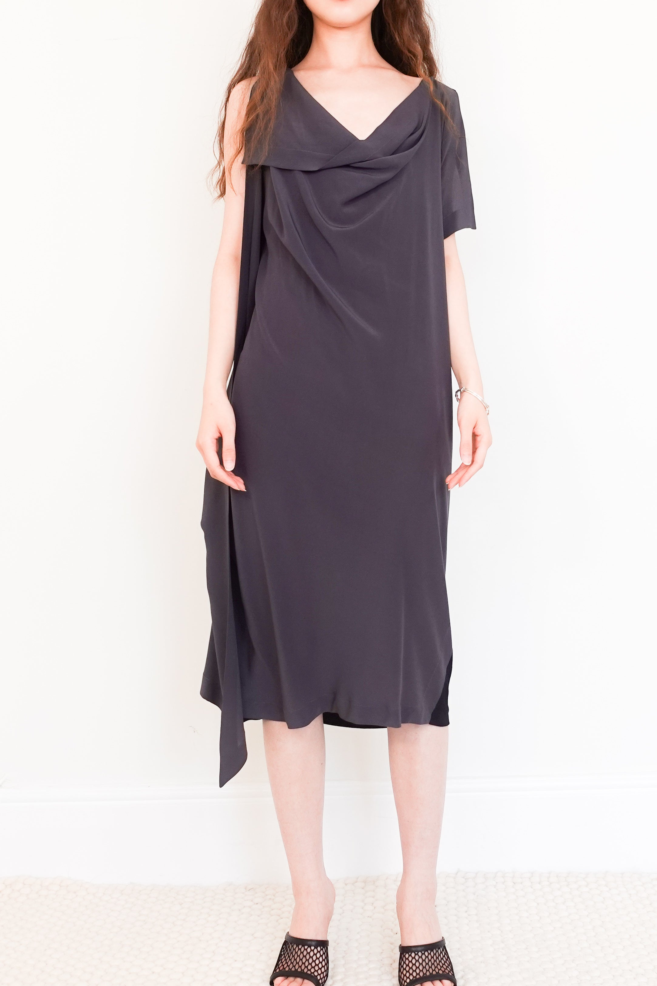 Grey midi dress RRP £125