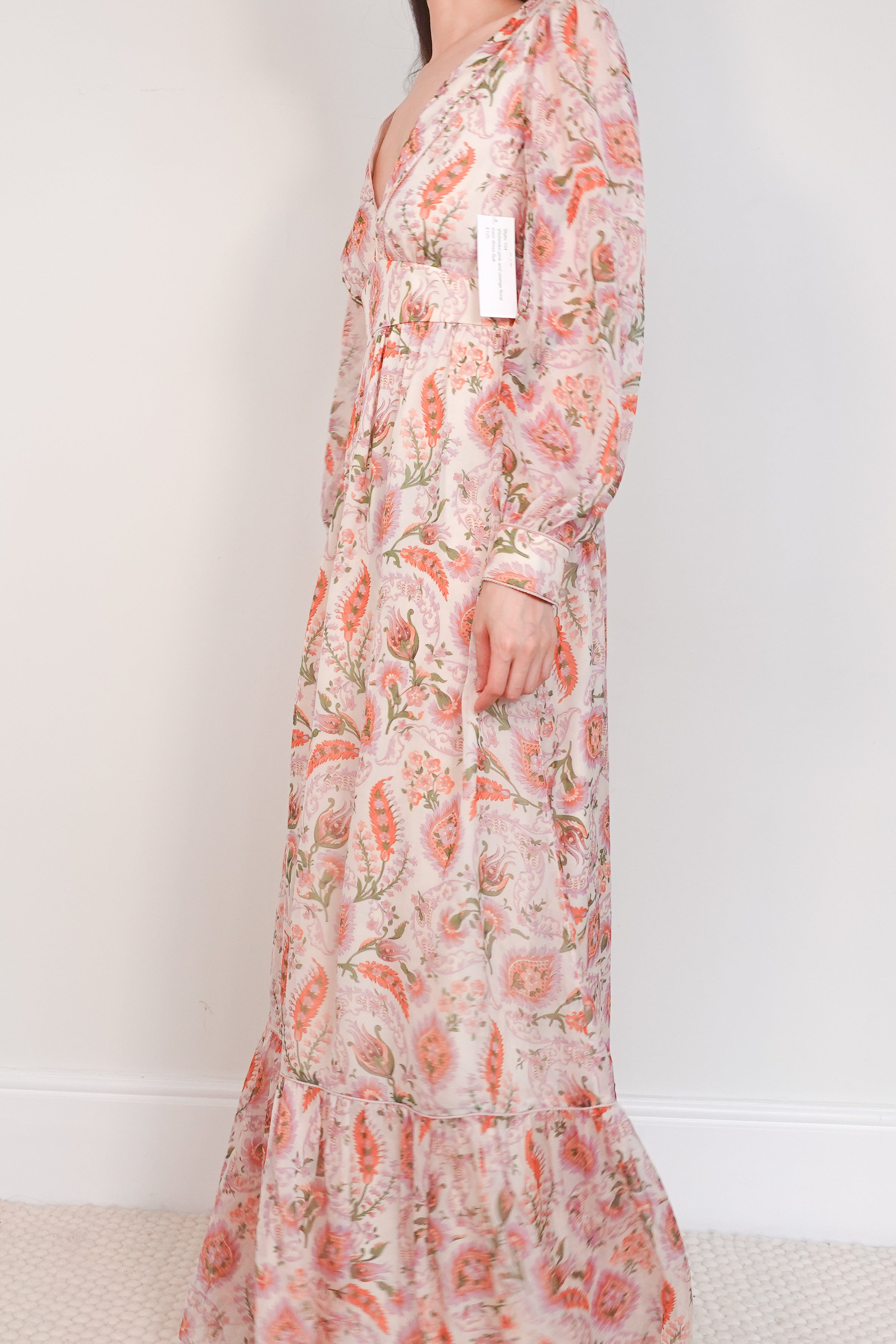 Floral maxi dress RRP £350