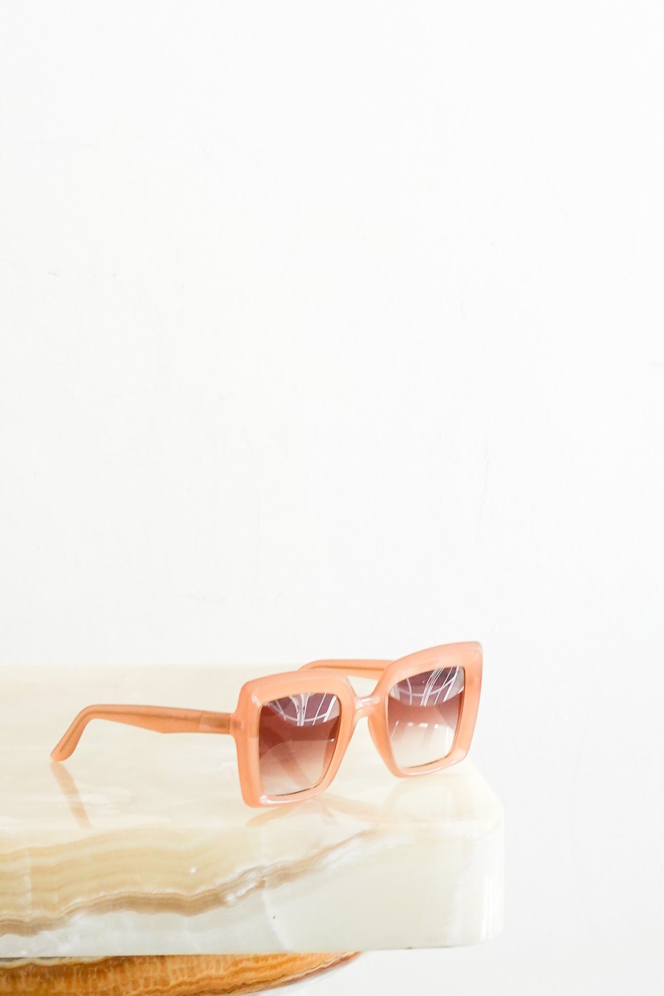 Peach sunglasses RRP £150