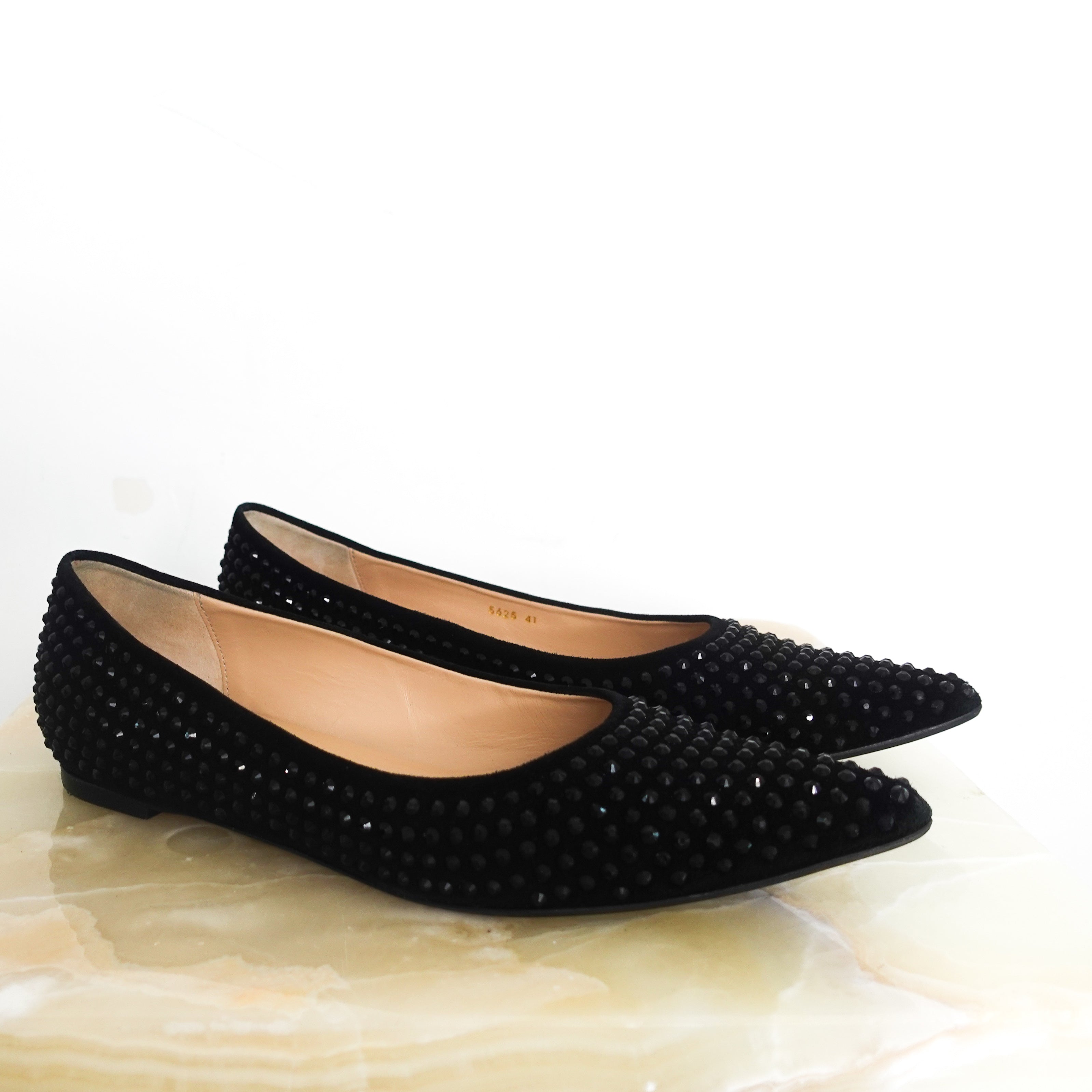 Glitterball flat shoes RRP £399