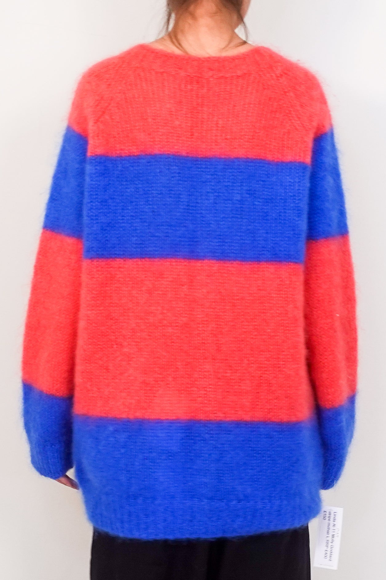 Pink and blue mohair jumper RRP £400-Final Sale