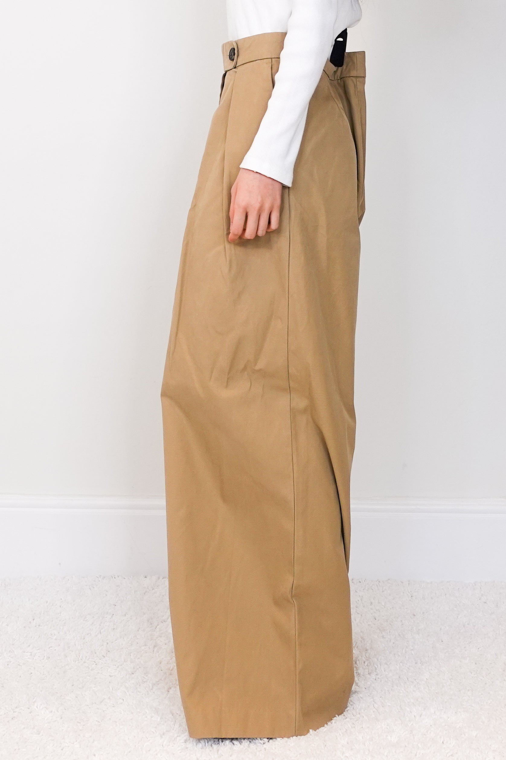 Beige trousers RRP £500