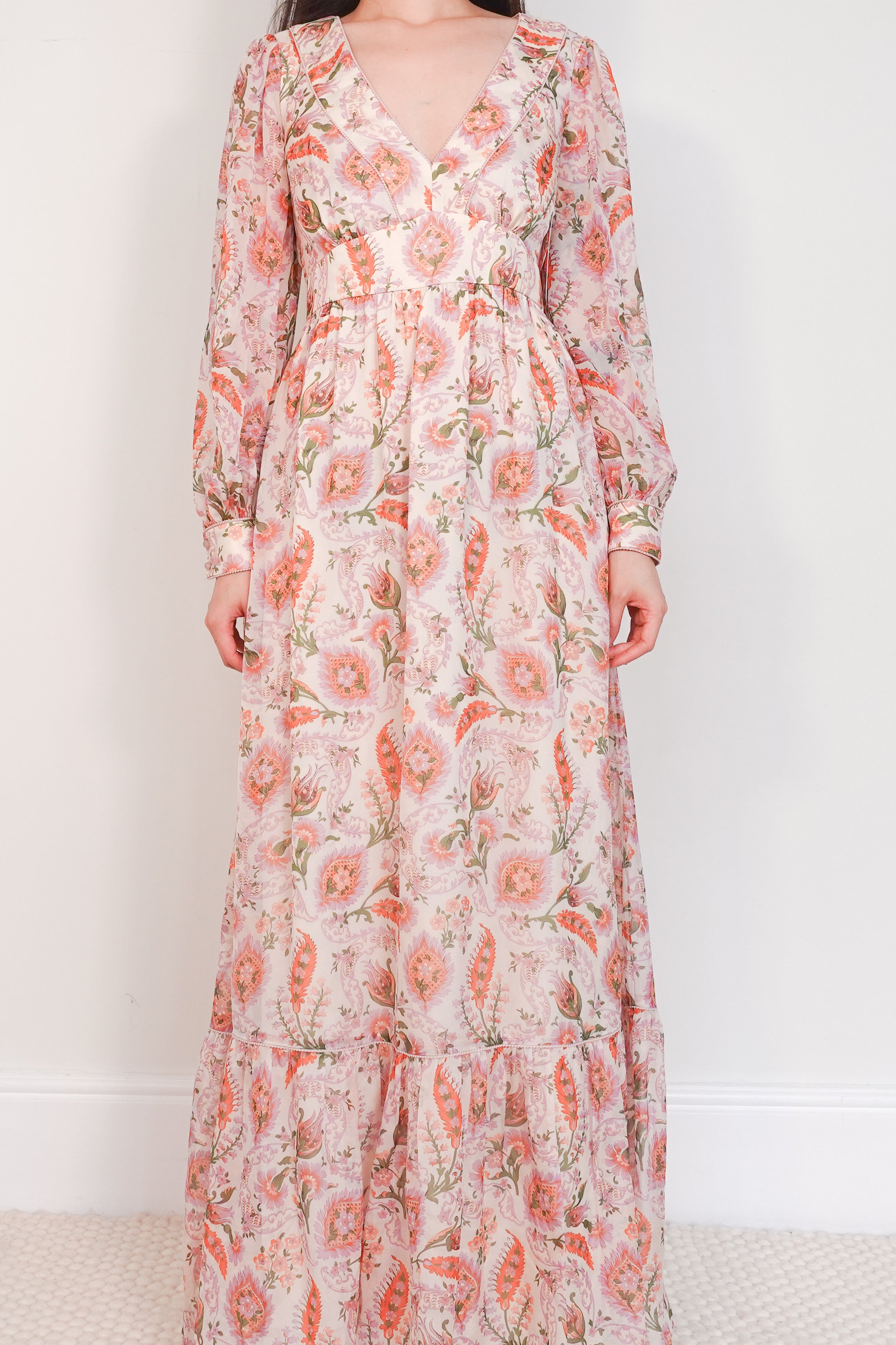 Floral maxi dress RRP £350