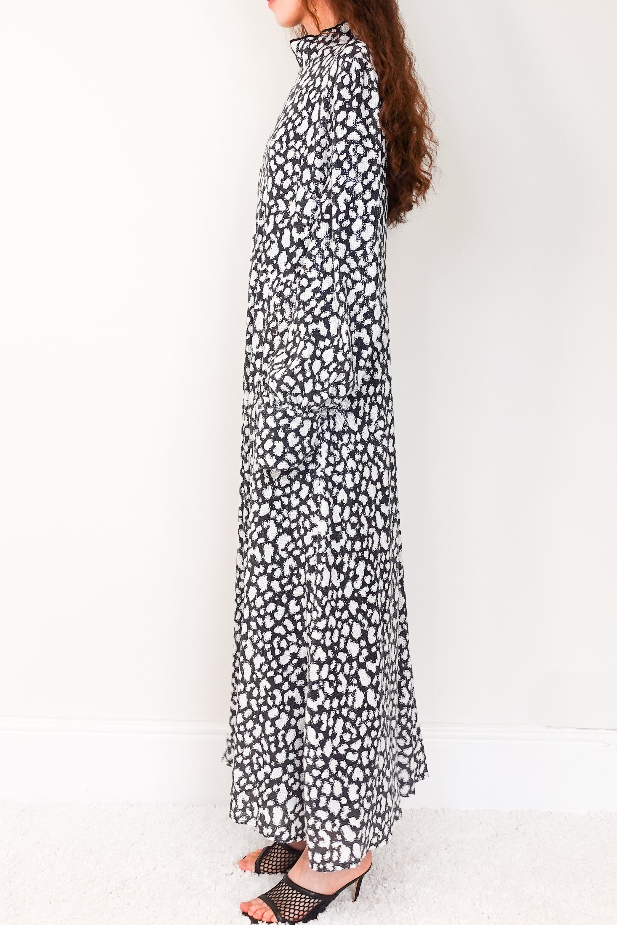 Sequin maxi dress RRP £300