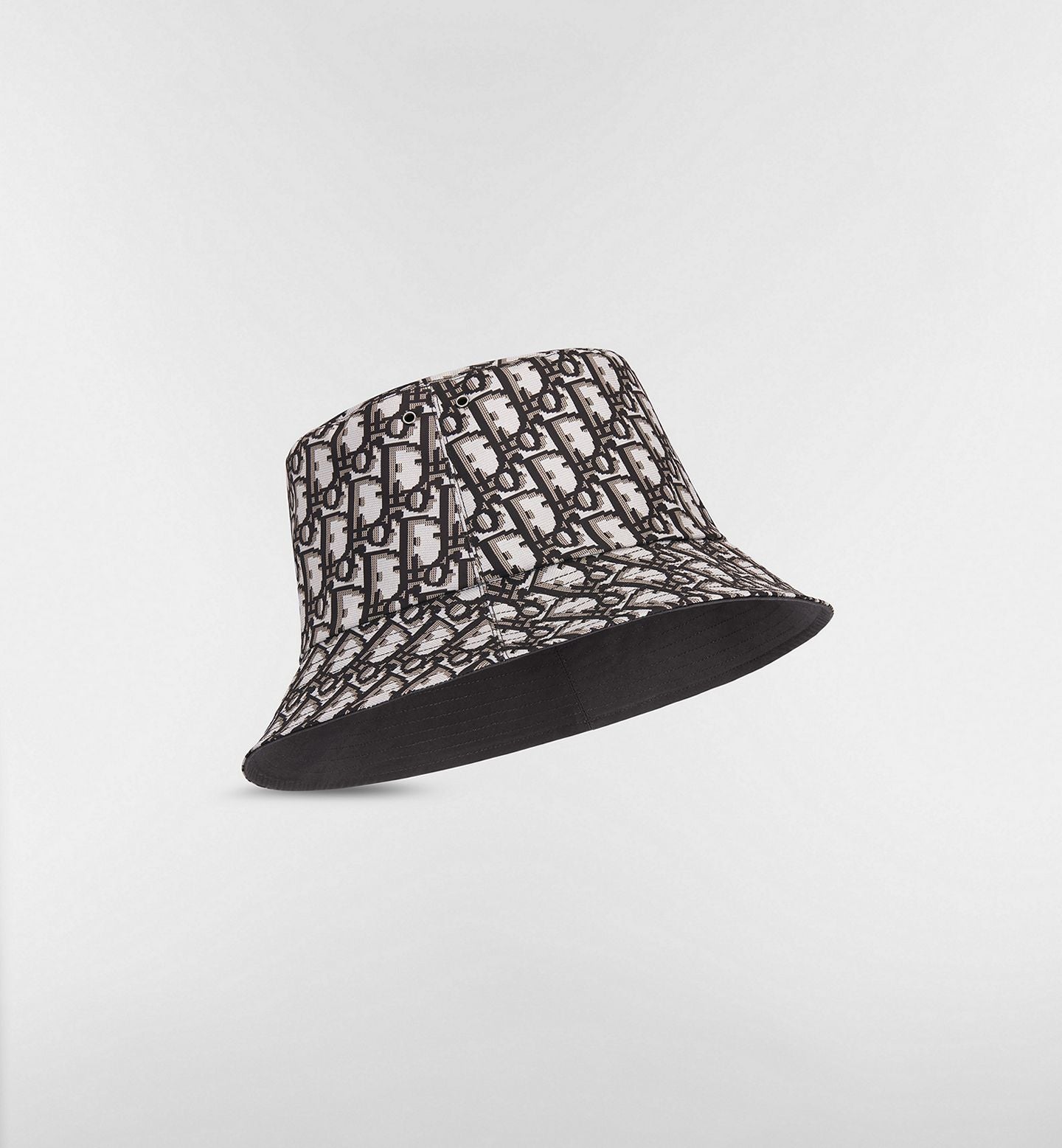 Dior Reversible Teddy-D Small Brim Bucket Hat in Black (RRP £660) | Authentic Preloved FINAL SALE