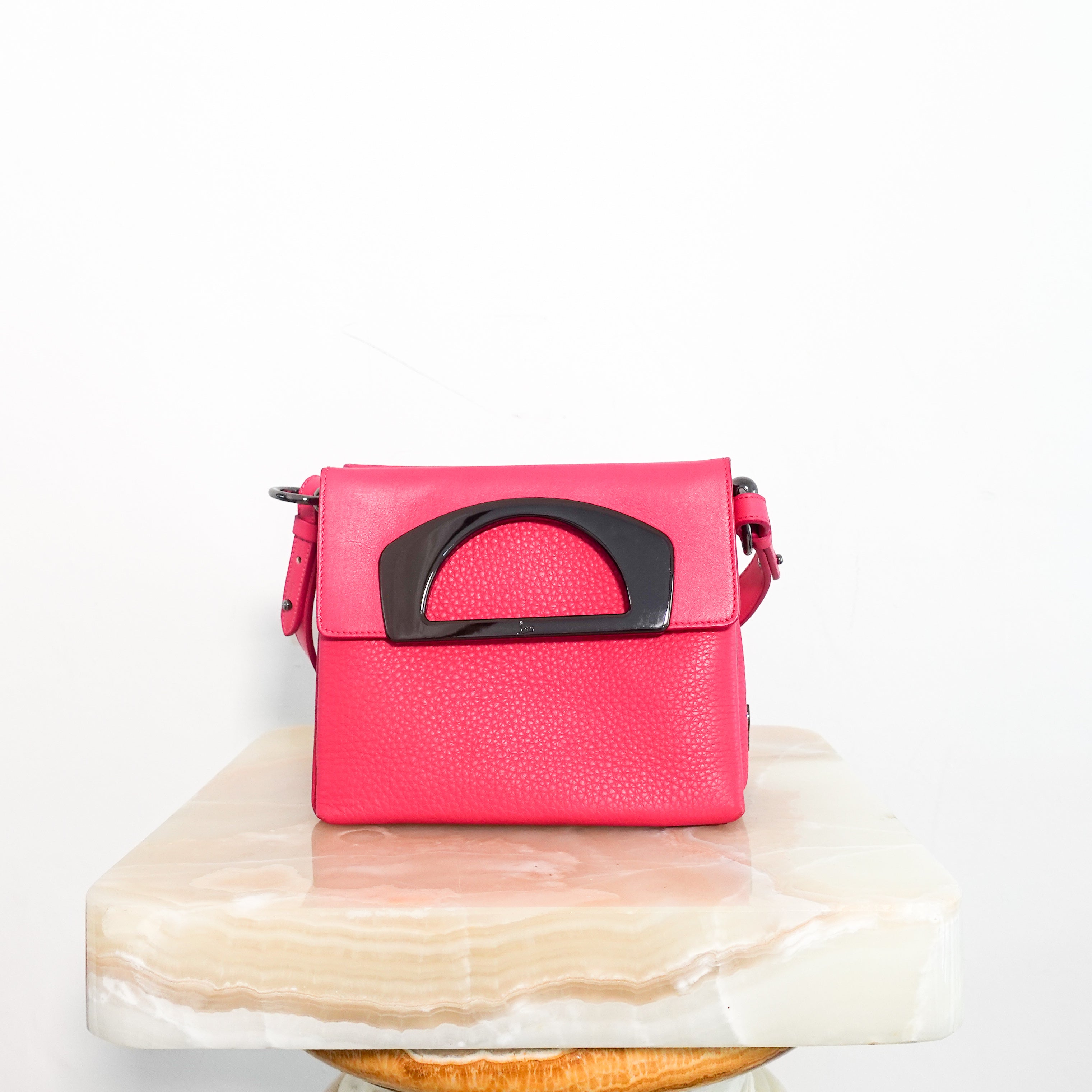 Passage pink leather bag RRP £650