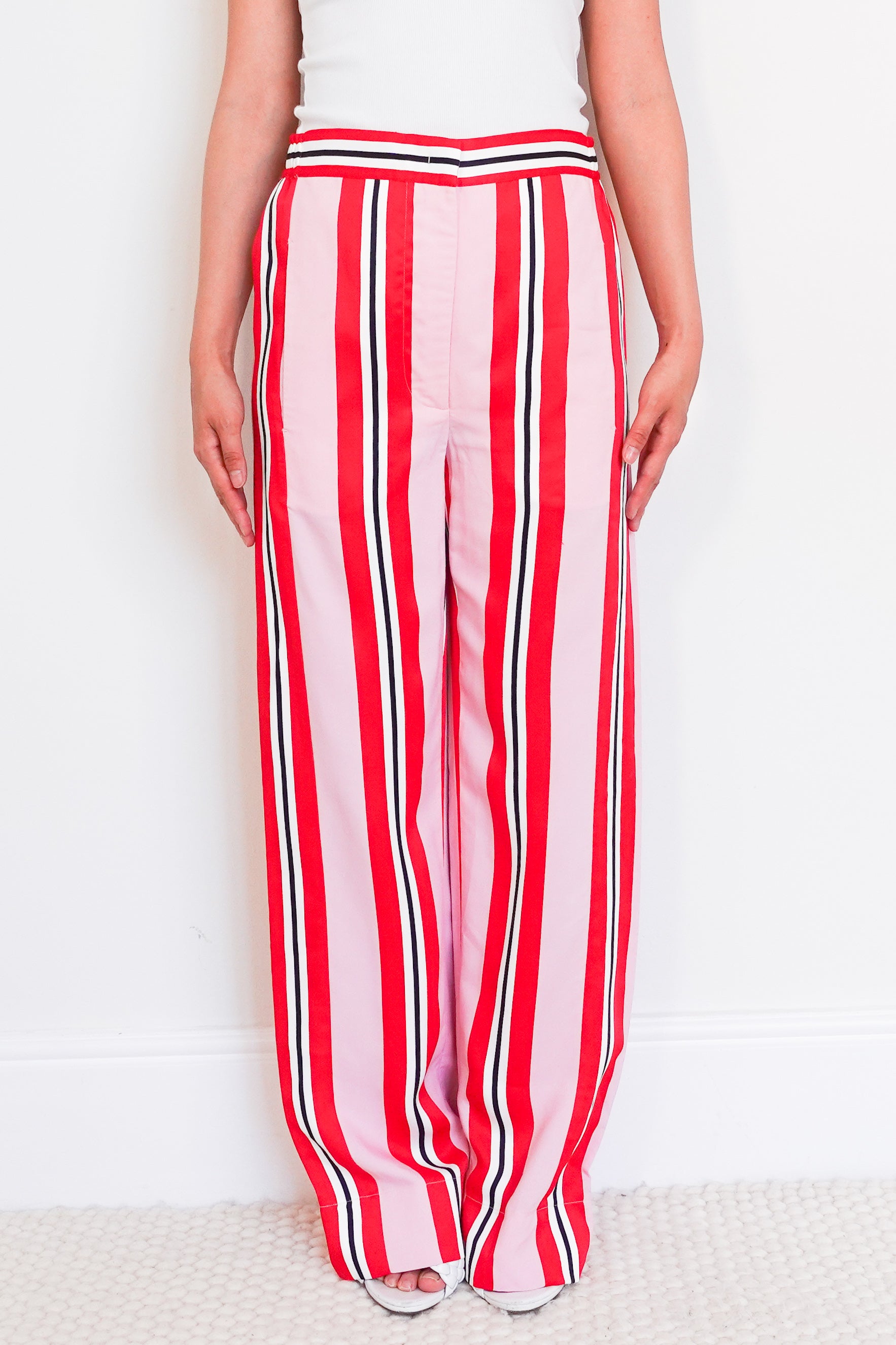 Colourful striped trousers RRP £500