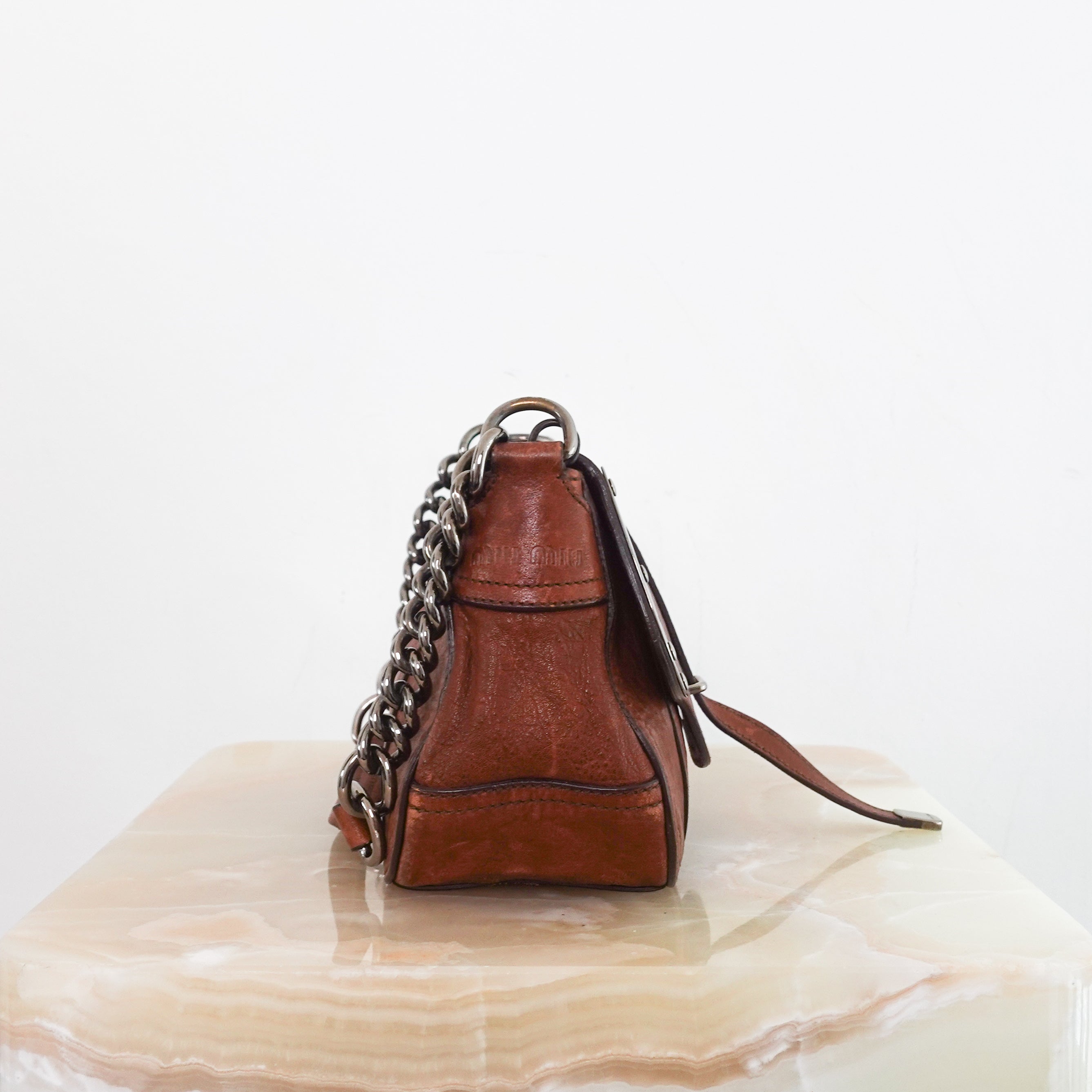 mini bag brown