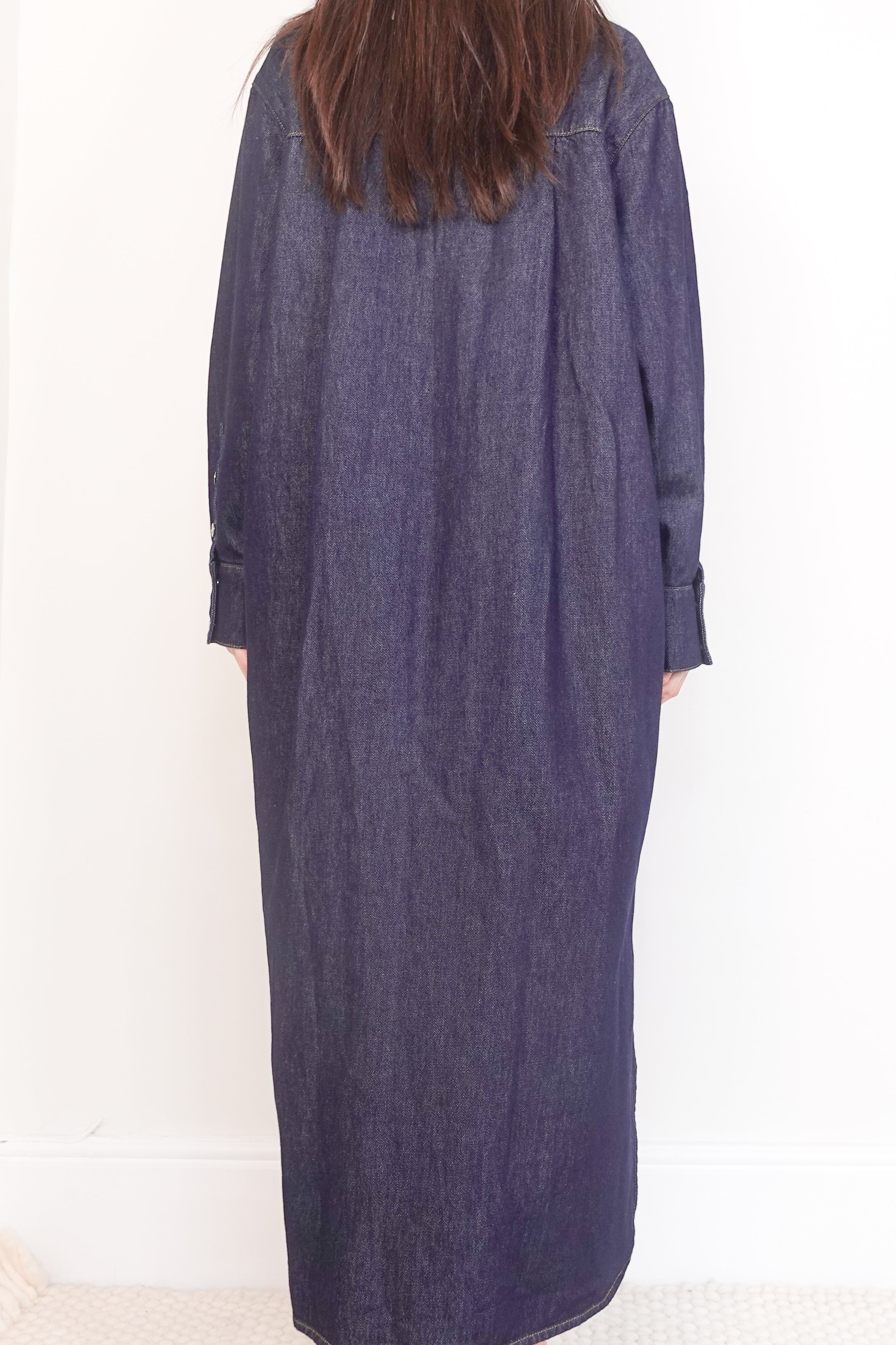 Denim maxi dress RRP £130