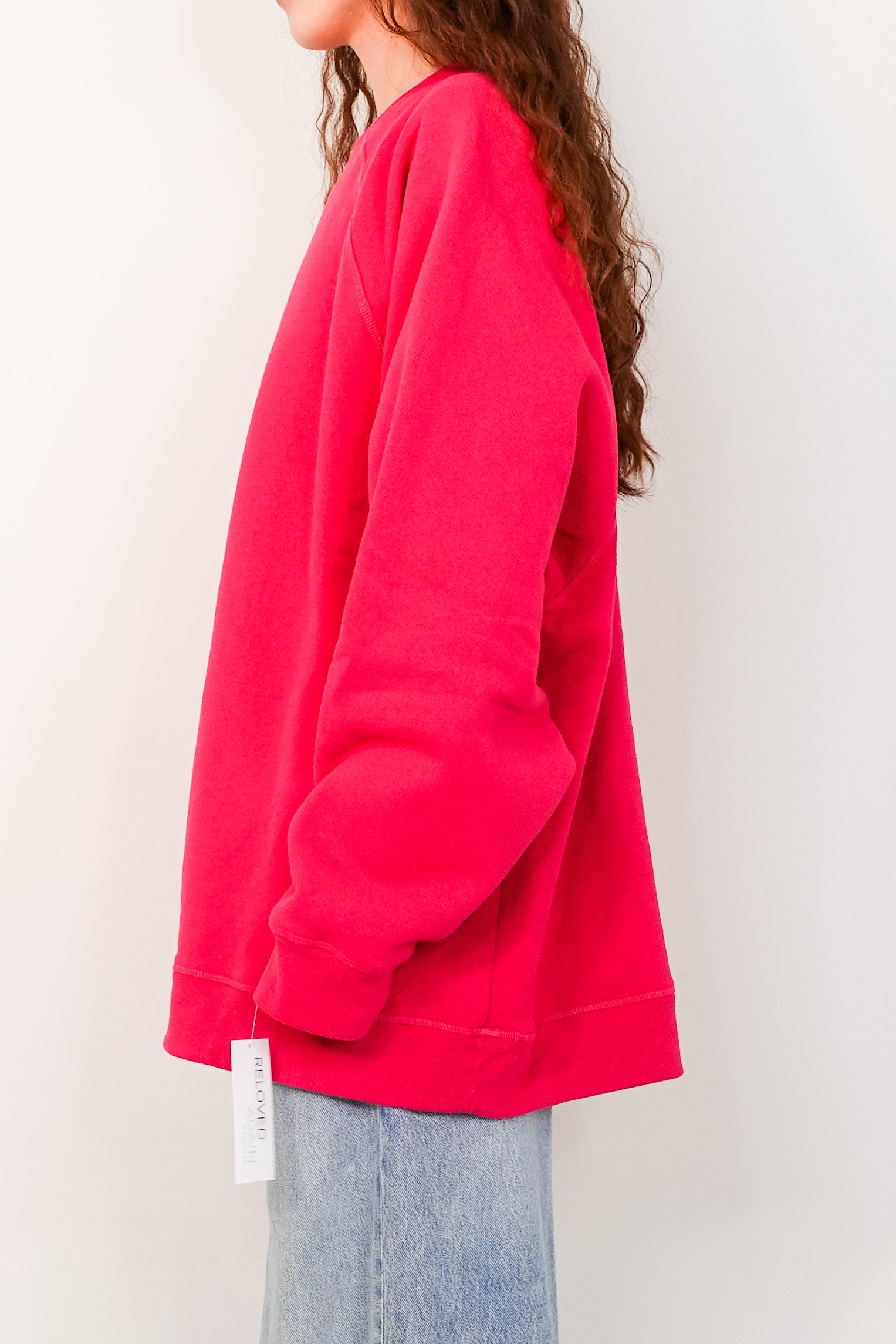 Pink cotton sweatshirt RRP £170