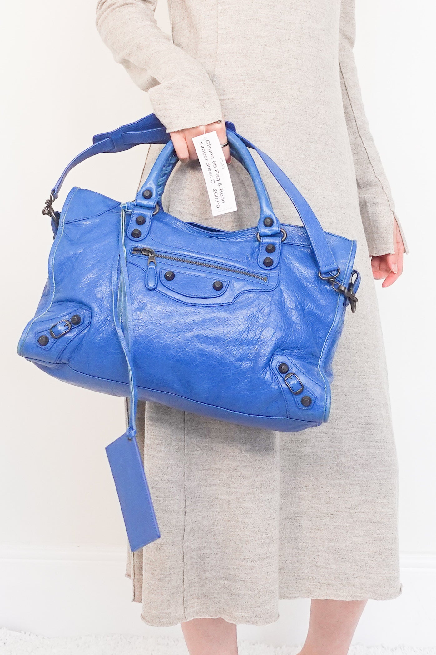 city bag blue RRP £2000