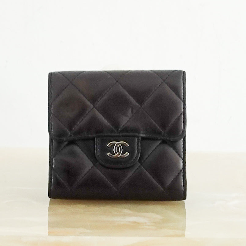 Two flap quilted wallet RRP £680