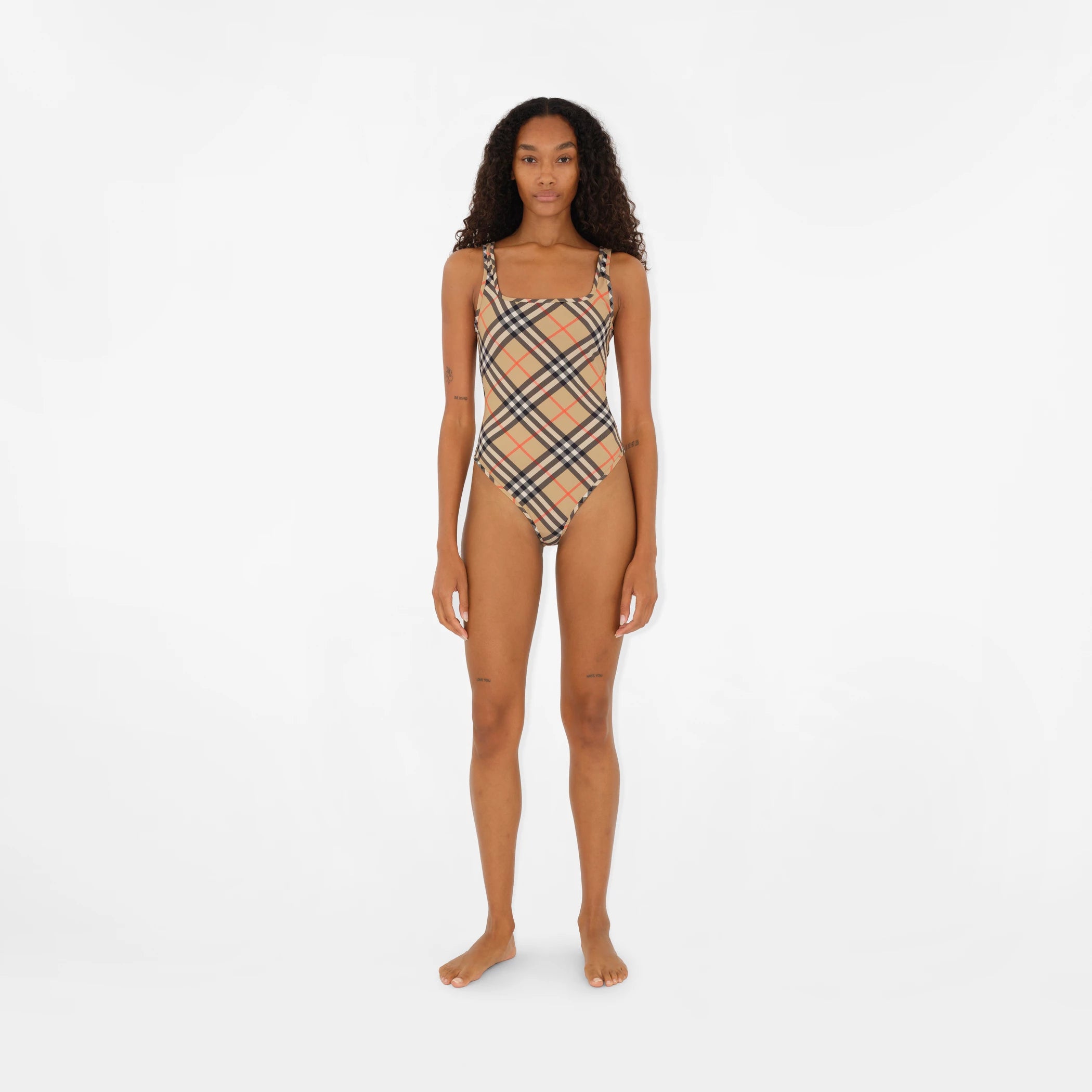 NEW Burberry Check Swimsuit RRP £420 | Authentic Preloved