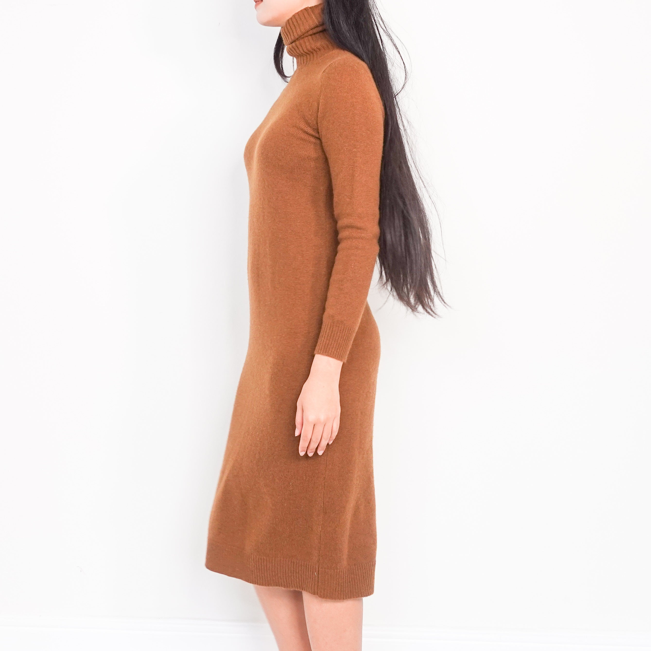 Cashmere long line jumper dress RRP £1K