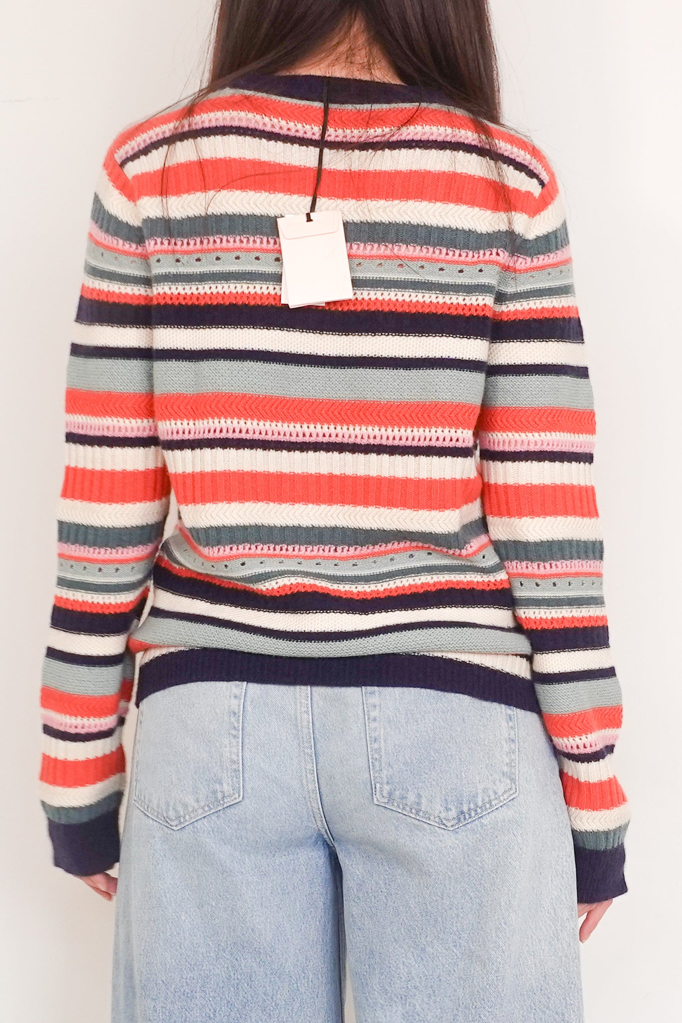 Multicolour knitted jumper RRP £145