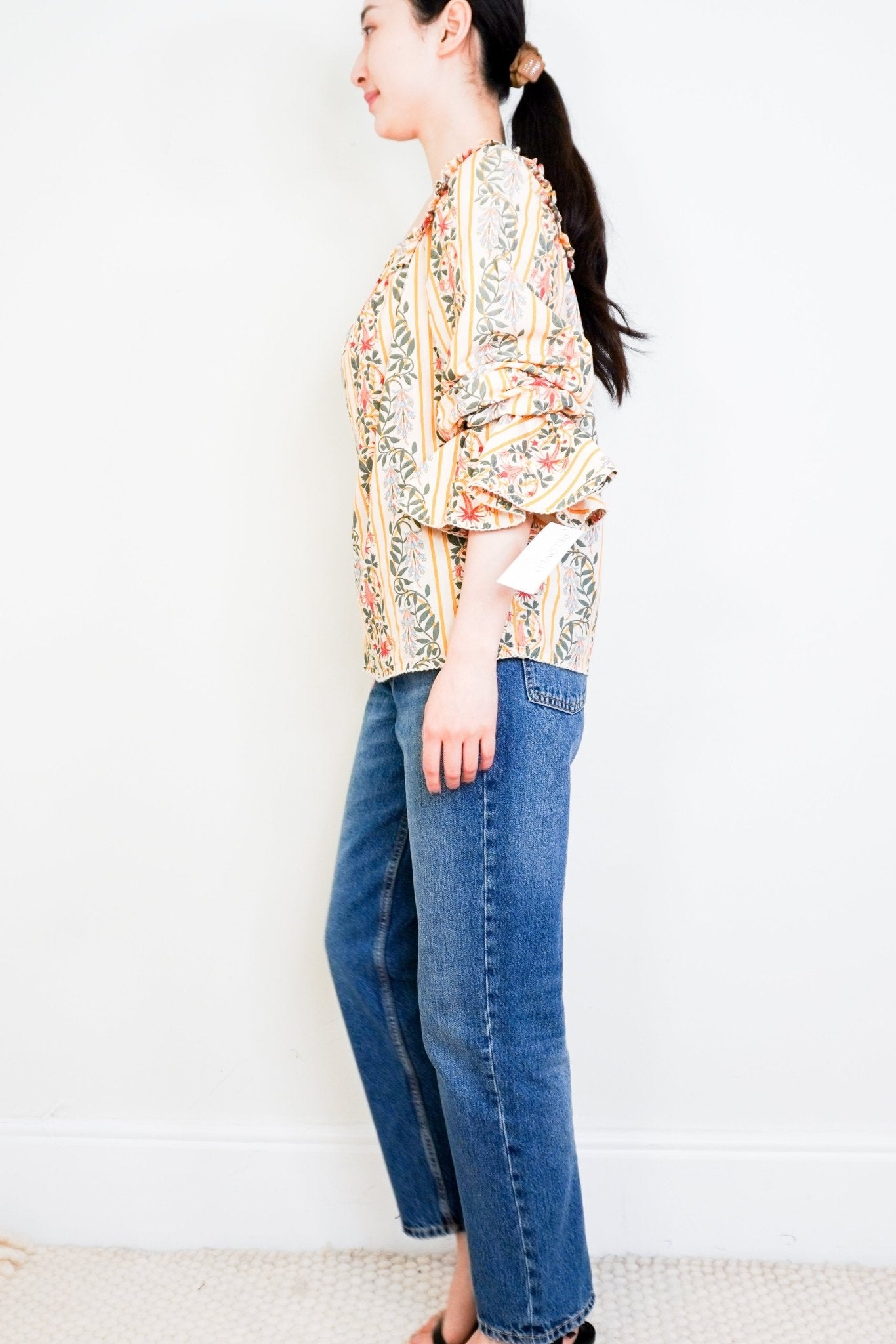 Agua Bendita Piña Lluvia Floral Shirt RRP £480 | Authentic & Preloved - Reloved Again
