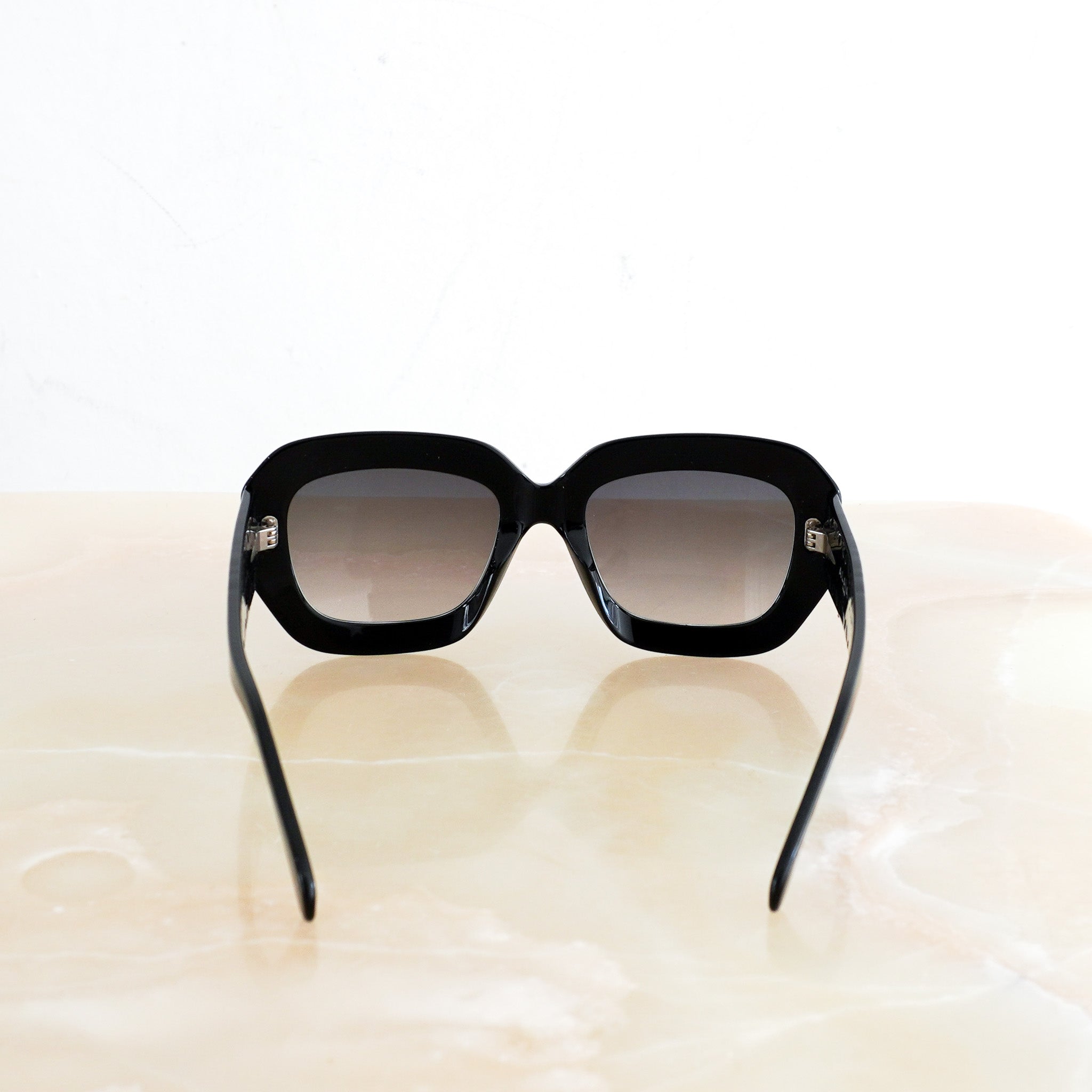 Alaïa Black Laser Cut Rectangle Sunglasses RRP £310 | Authentic Preloved FINAL SALE - Reloved Again