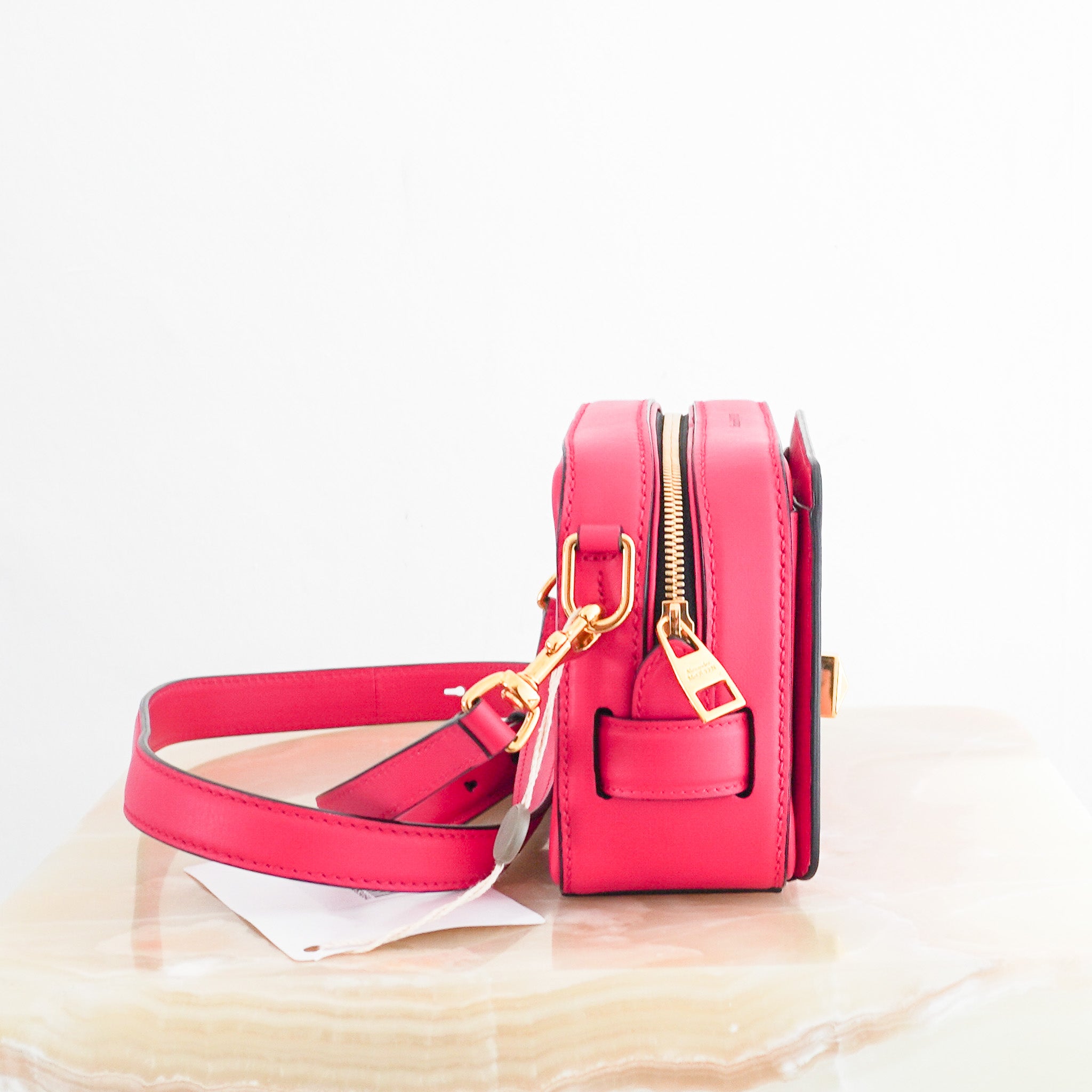 Alexander Mcqueen the Myth Box Bag in Pink RRP £500 | Authentic Preloved FINAL SALE - Reloved Again