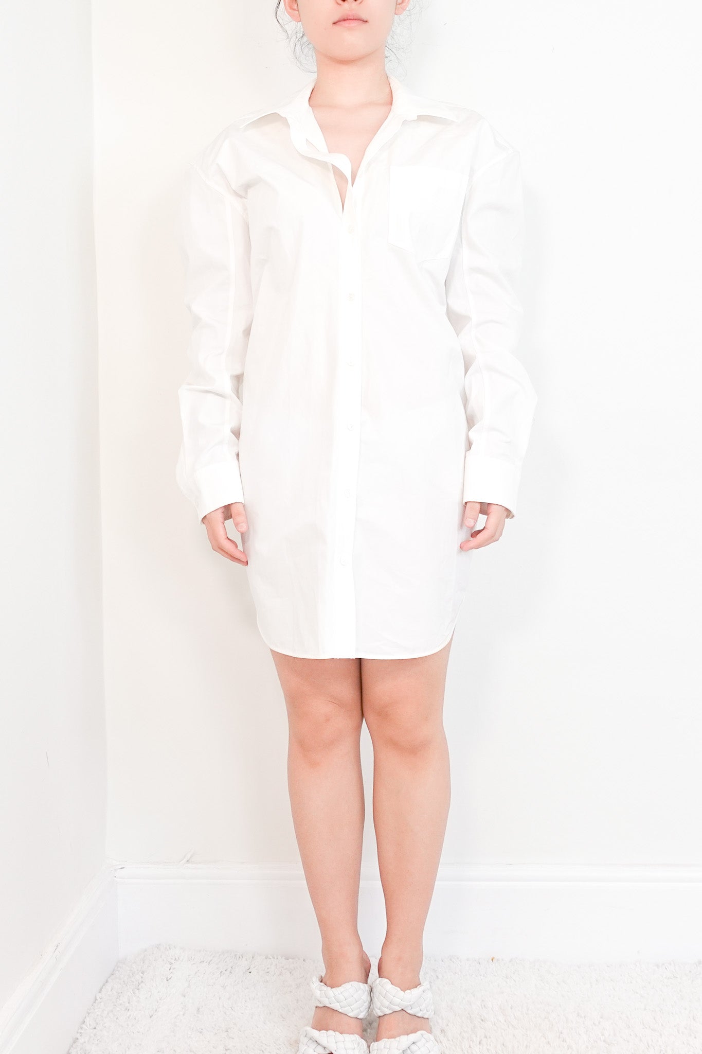 Alexander Wang White Shirt Dress RRP £500 | Authentic Preloved