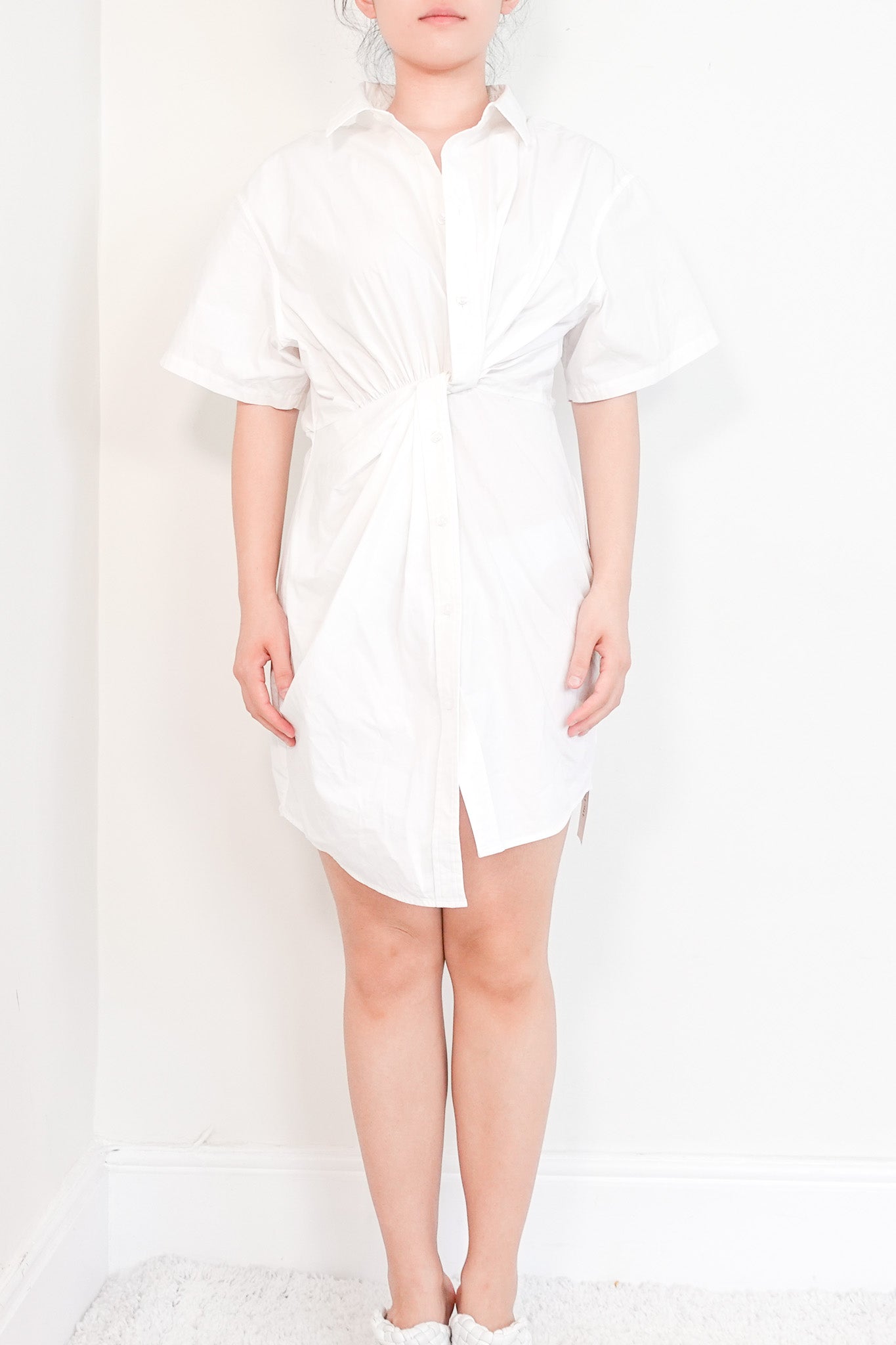 Alexander Wang White Shirt Mini Dress RRP £500 | Authentic Preloved