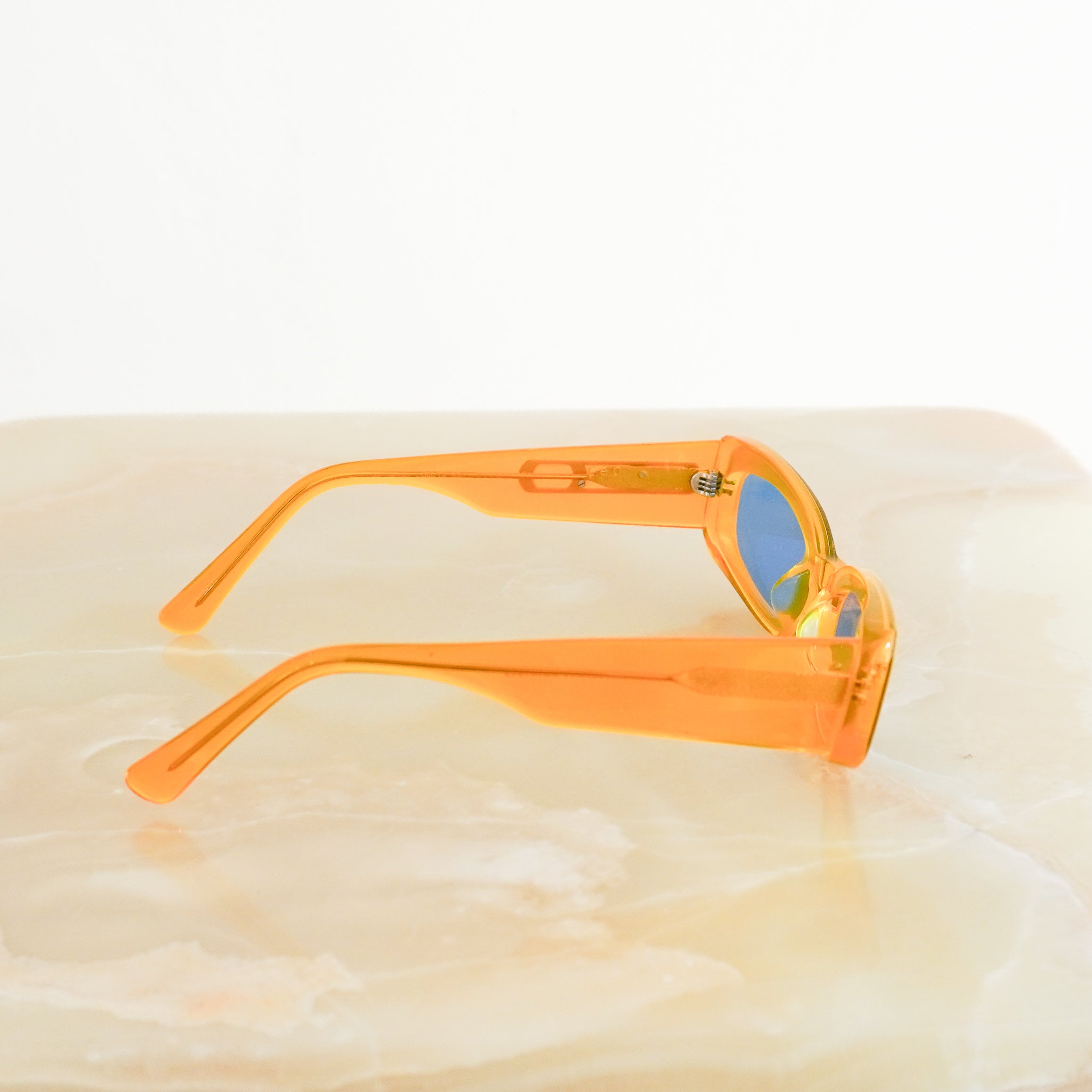 Alexander Wang x Gentle Monster Yellow Acetate Sunglasses Col. Y2 side photo chelsea london