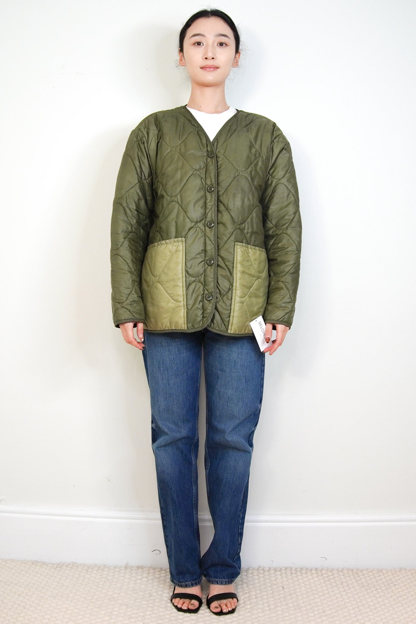 Anine Bing Andy Quilted Bomber Jacket RRP £290 | Authentic Preloved - Reloved Again