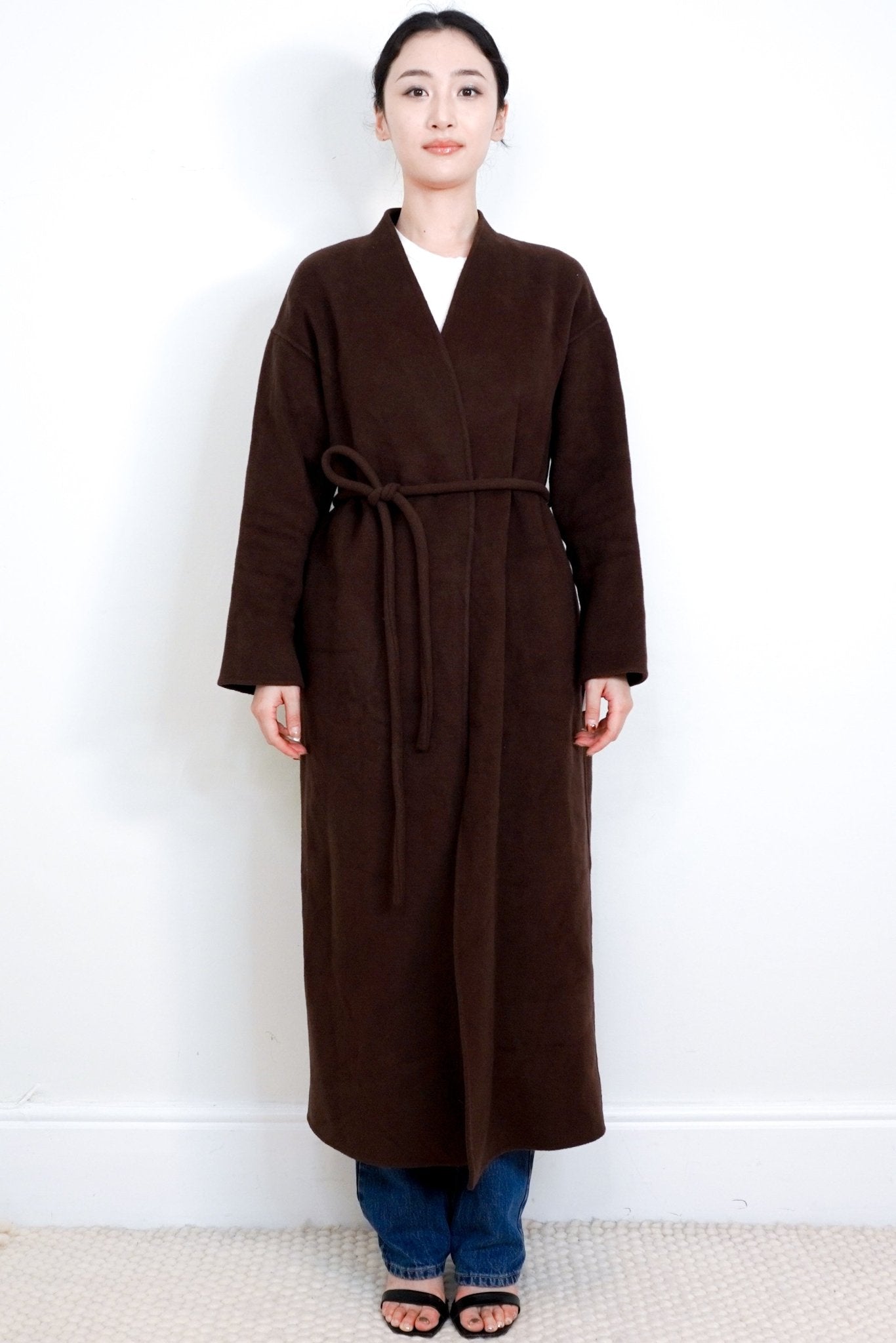 Anine Bing Brown Hunter Wool Coat RRP £860 | Authentic Preloved - Reloved Again