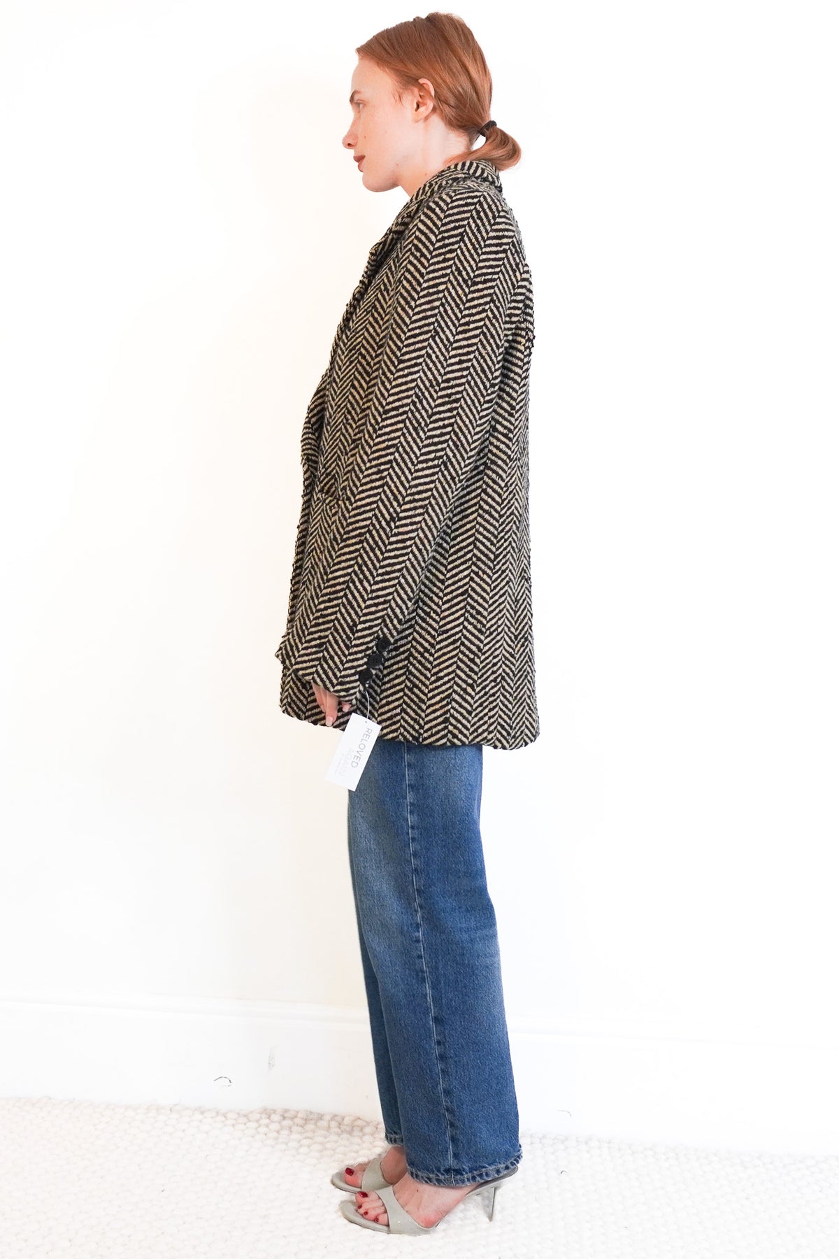 Anine Bing Chevron Jacket (RRP £700) | Authentic Preloved - Reloved Again