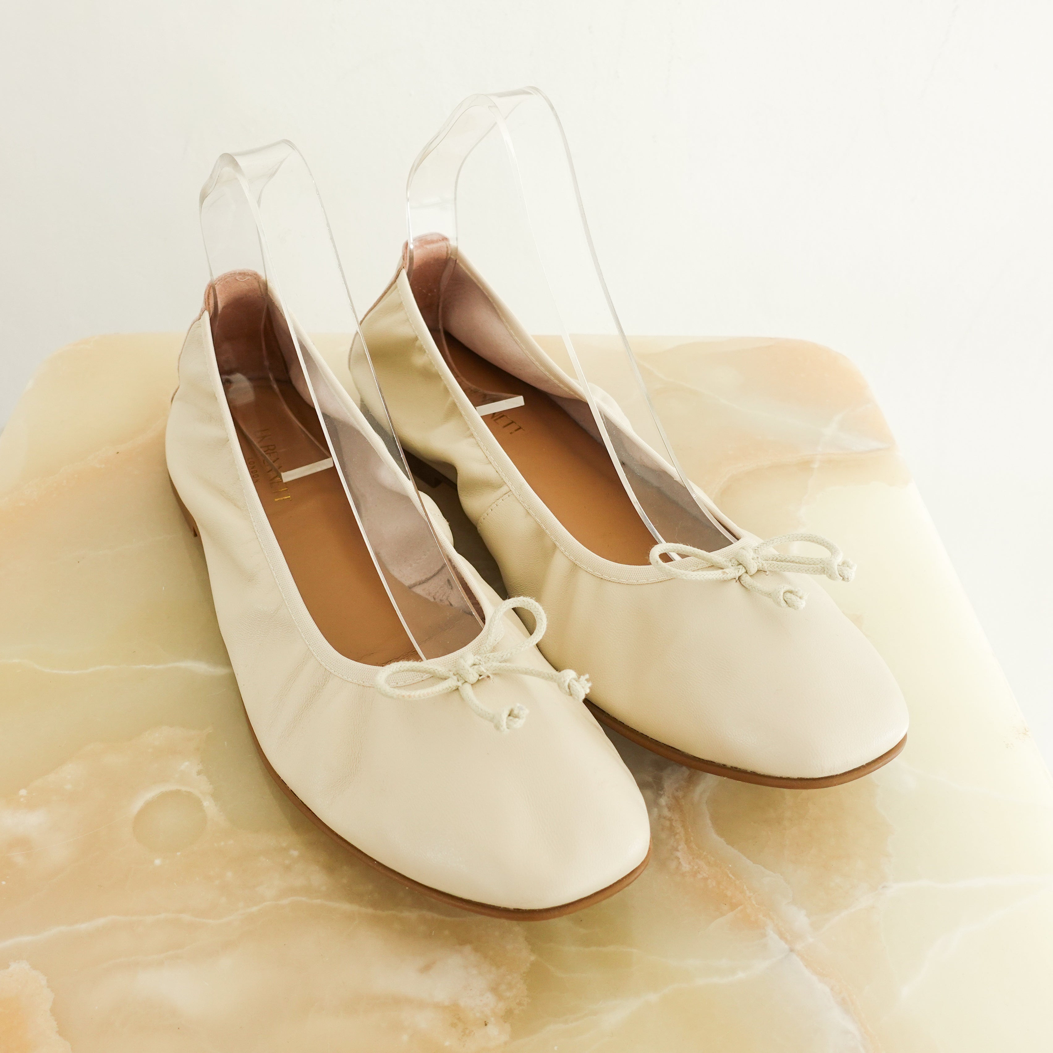 Cream ballet pumps online