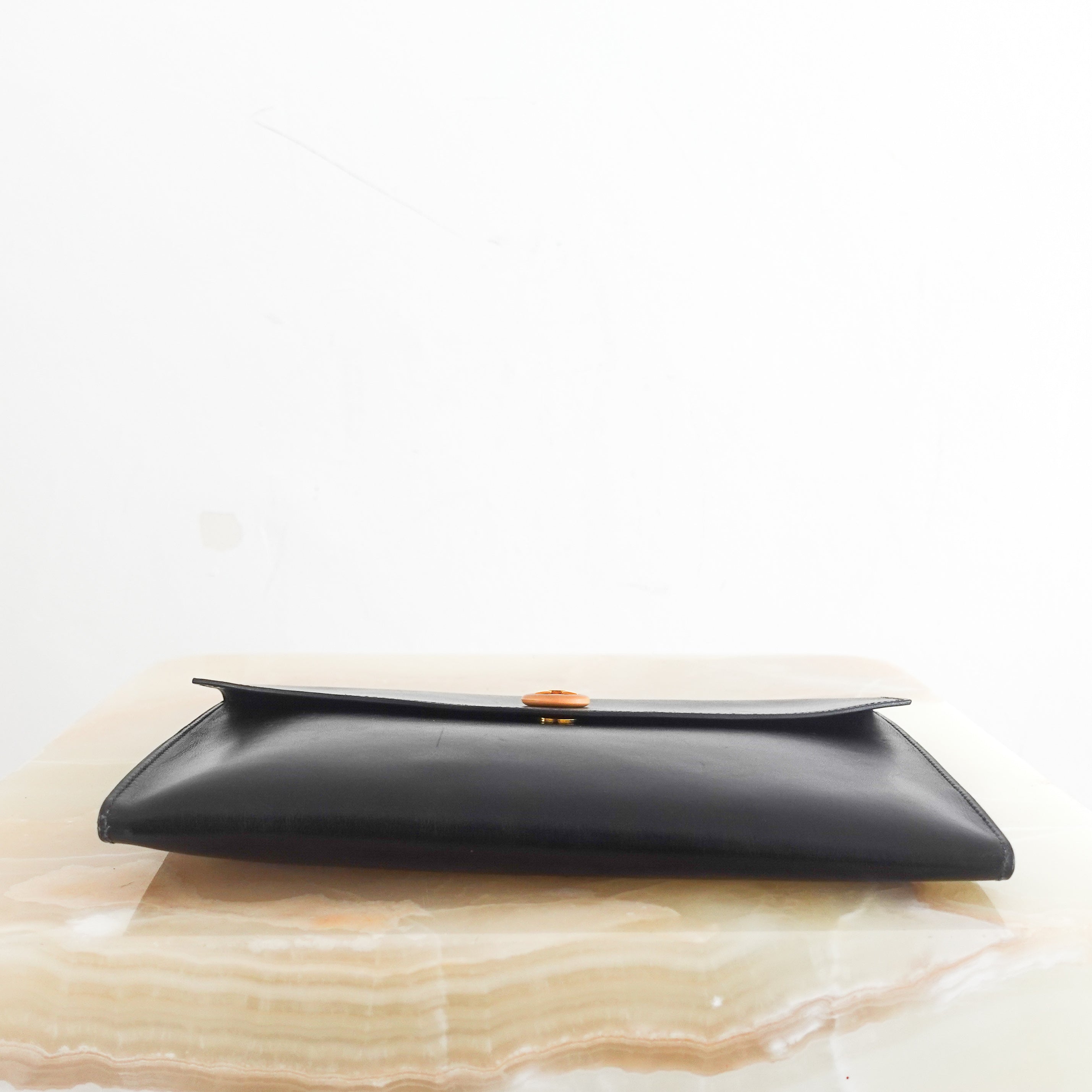 Black Rio envelope clutch RRP £1k