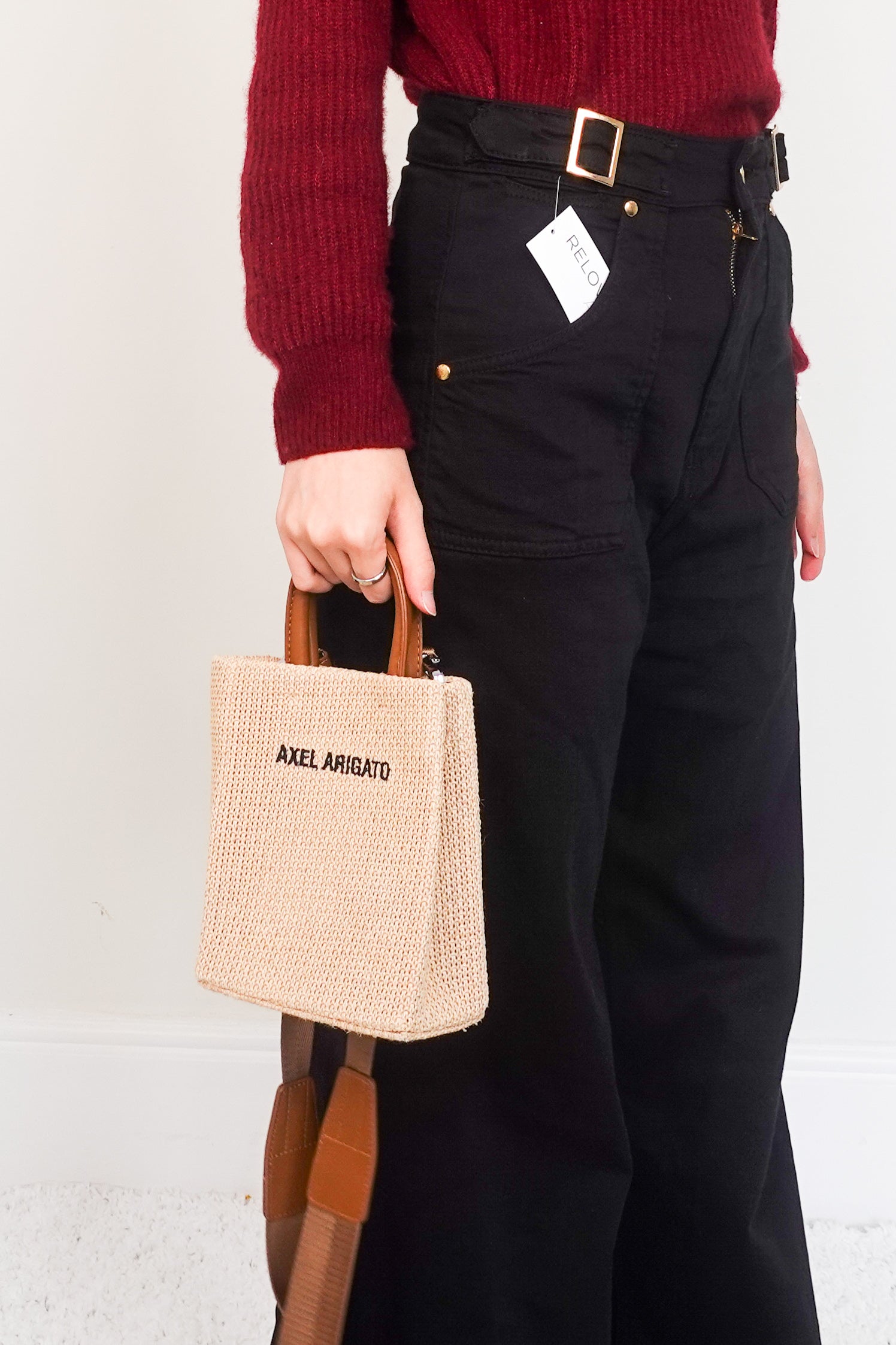 Women's Brown Mini Tote Bag RRP£250